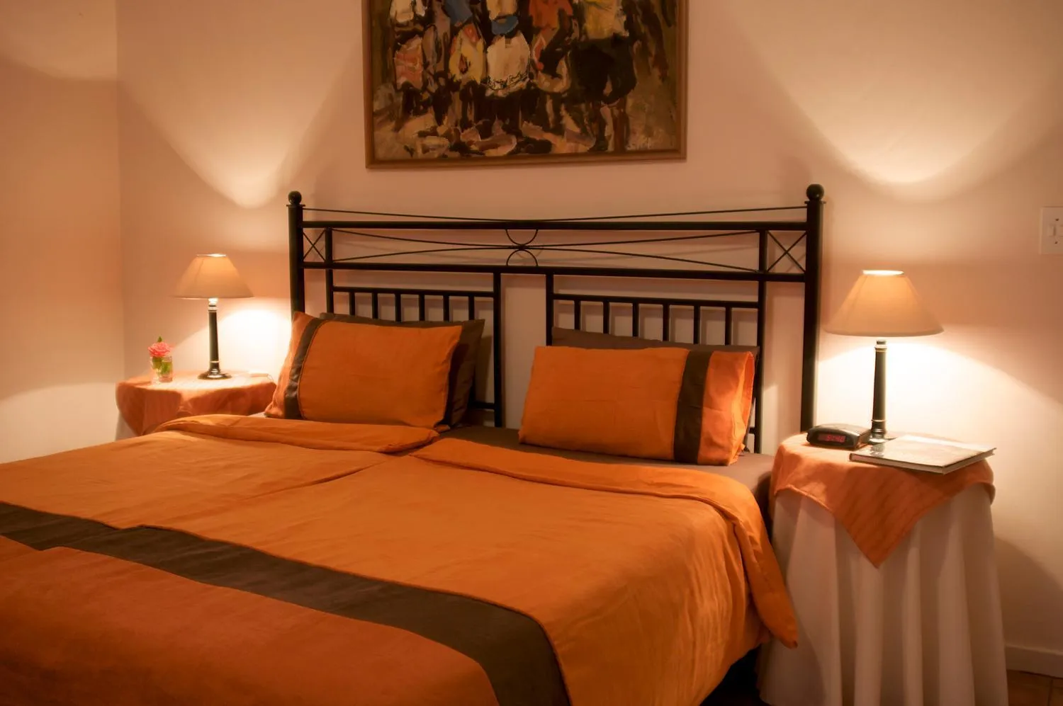 Bed in Golden Hill Guest House