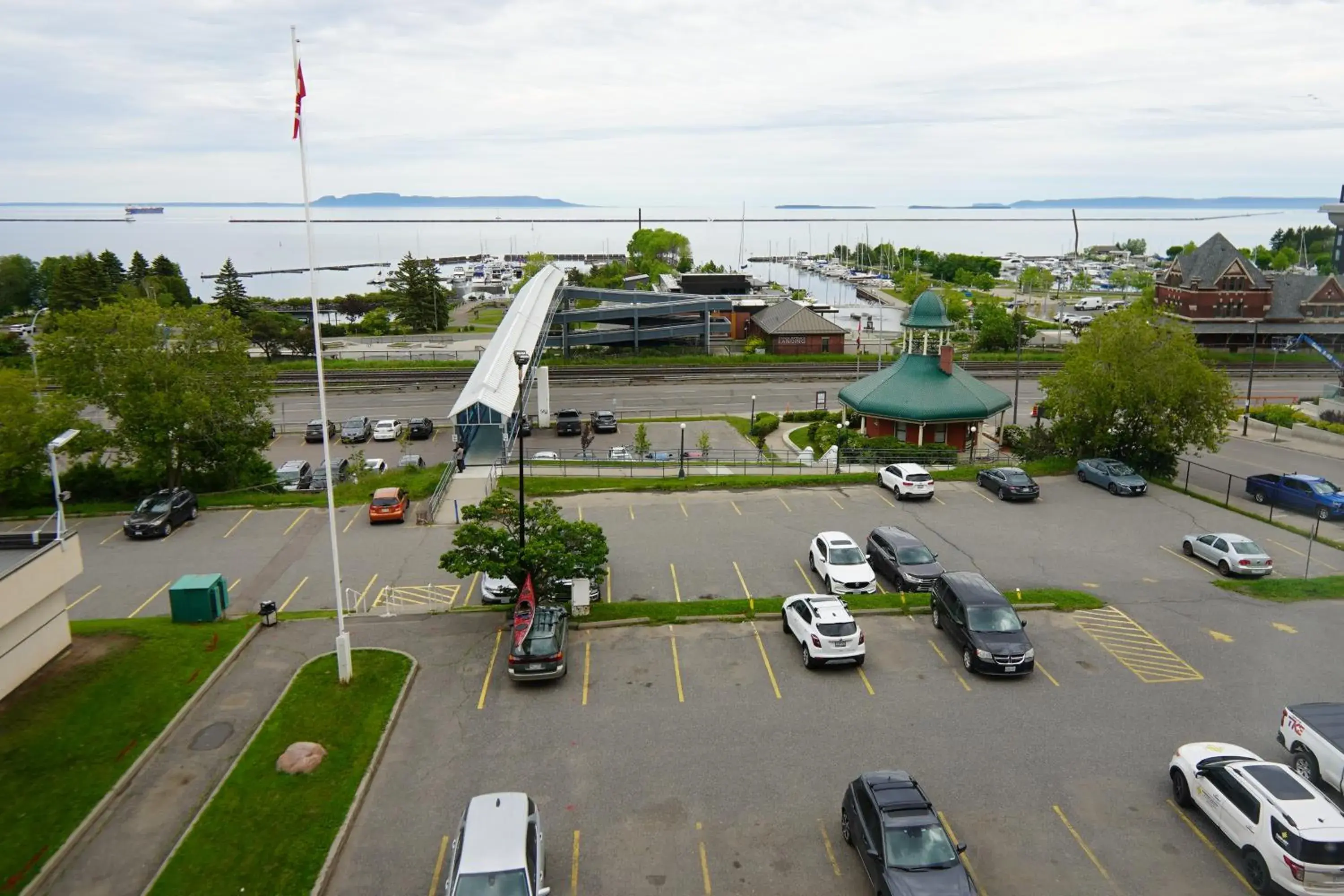 Lake view in Prince Arthur Waterfront Hotel & Suites Lake view in Prince Arthur Waterfront Hotel & Suites