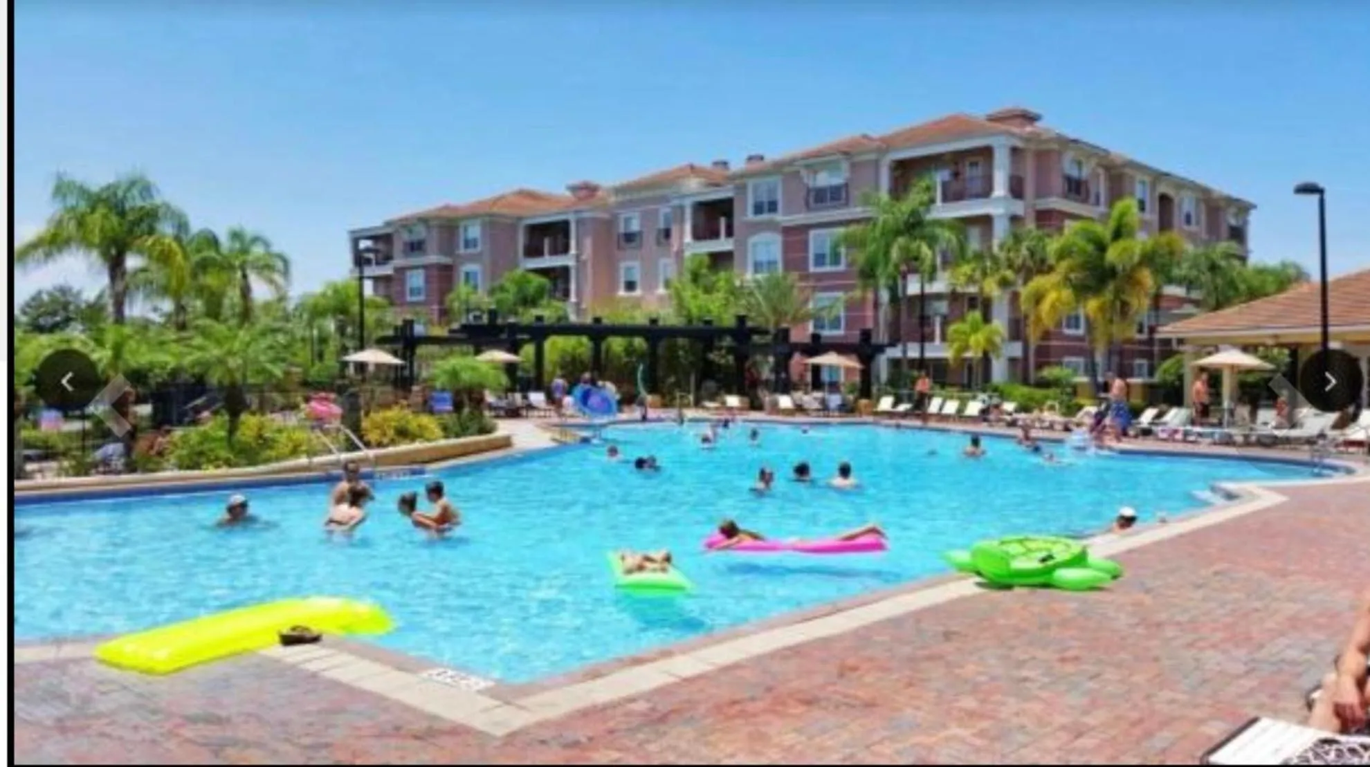 Swimming pool in Executive 3 Bedroom Villa at Universal,Convention Center, Vista Cay
