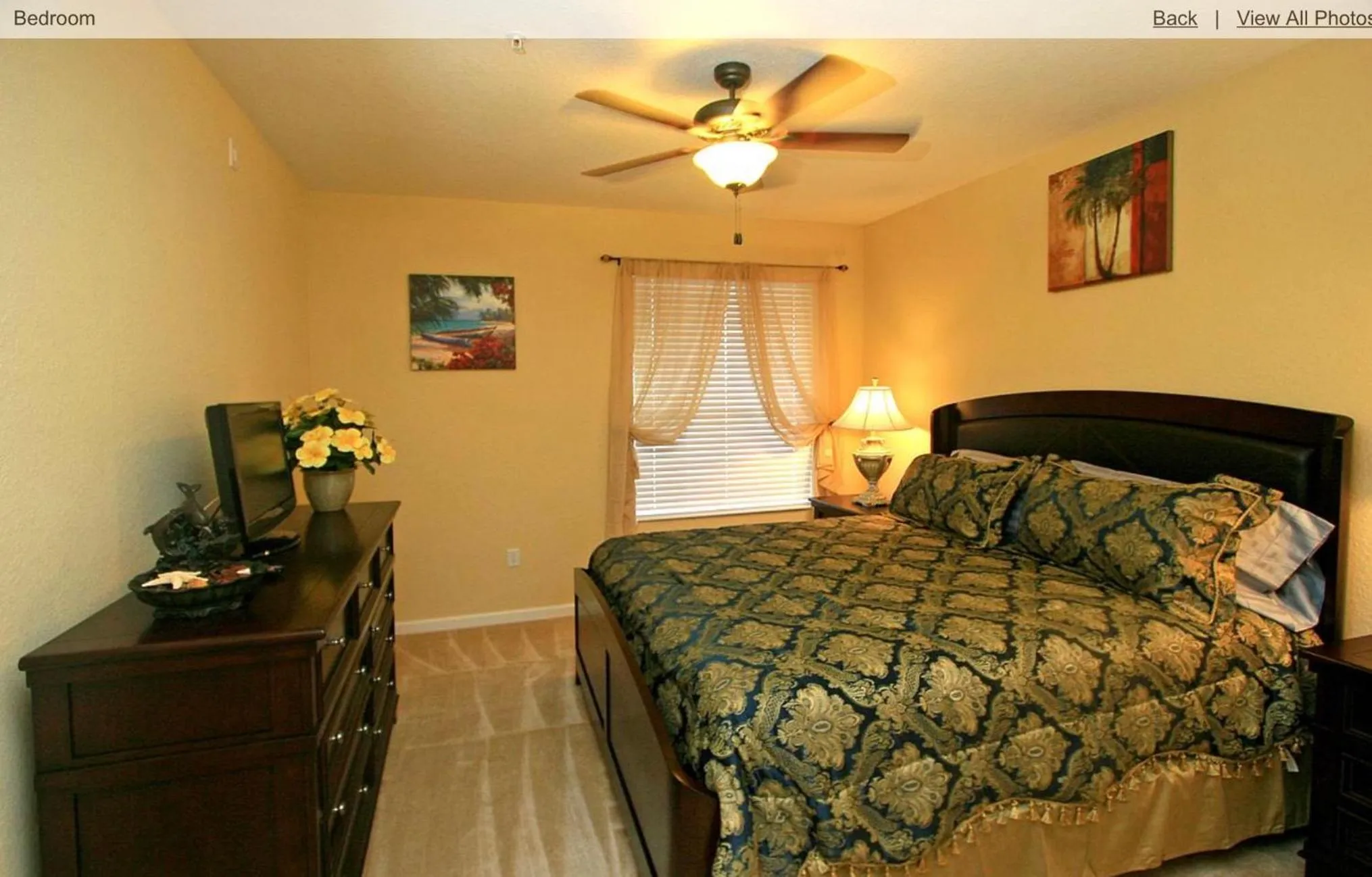 Bedroom, Bed in Executive 3 Bedroom Villa at Universal,Convention Center, Vista Cay