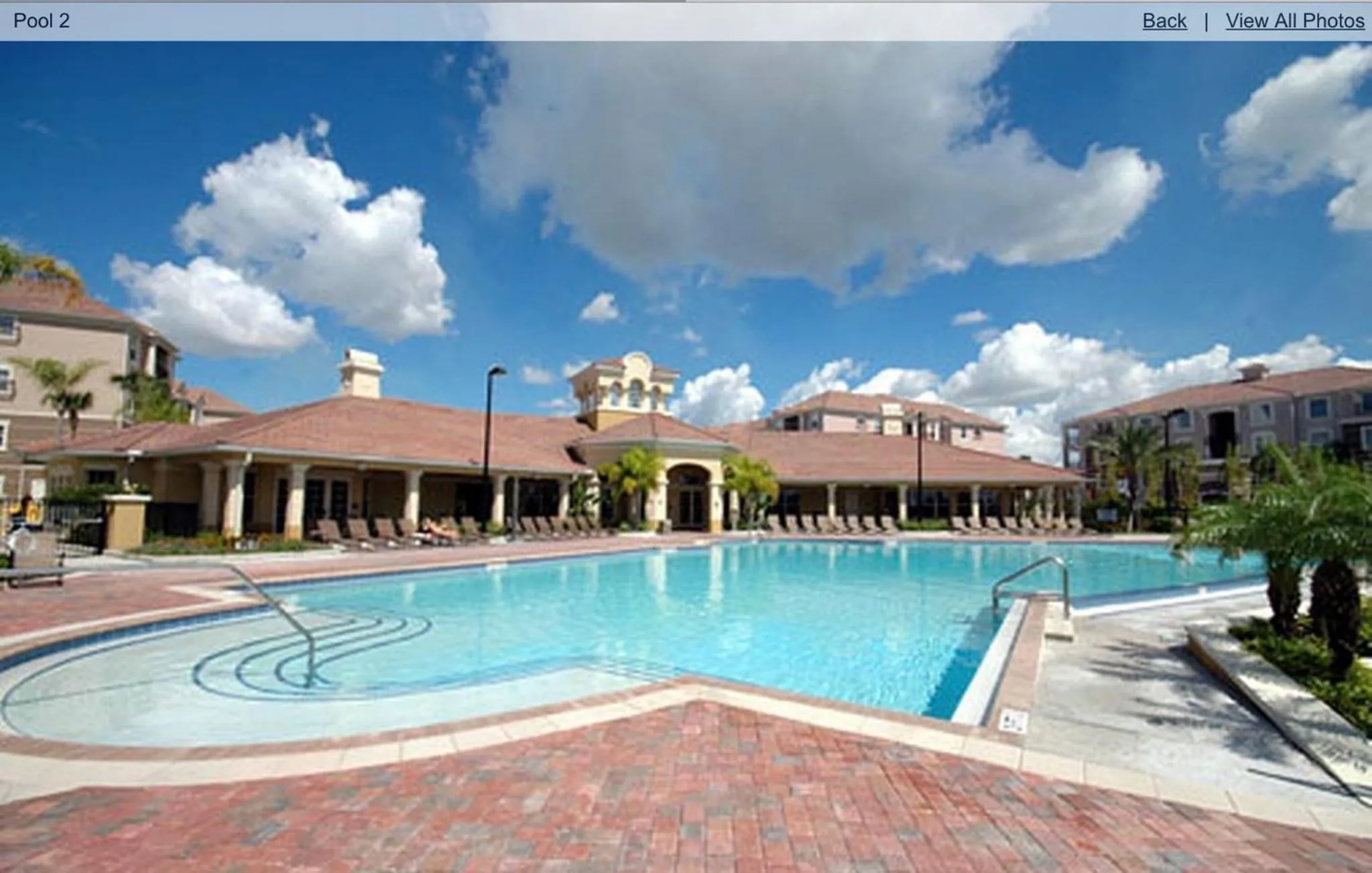 Swimming pool in Executive 3 Bedroom Villa at Universal,Convention Center, Vista Cay