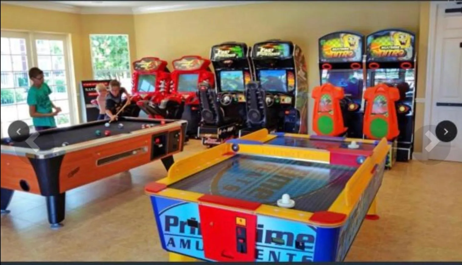 Game Room in Executive 3 Bedroom Villa at Universal,Convention Center, Vista Cay