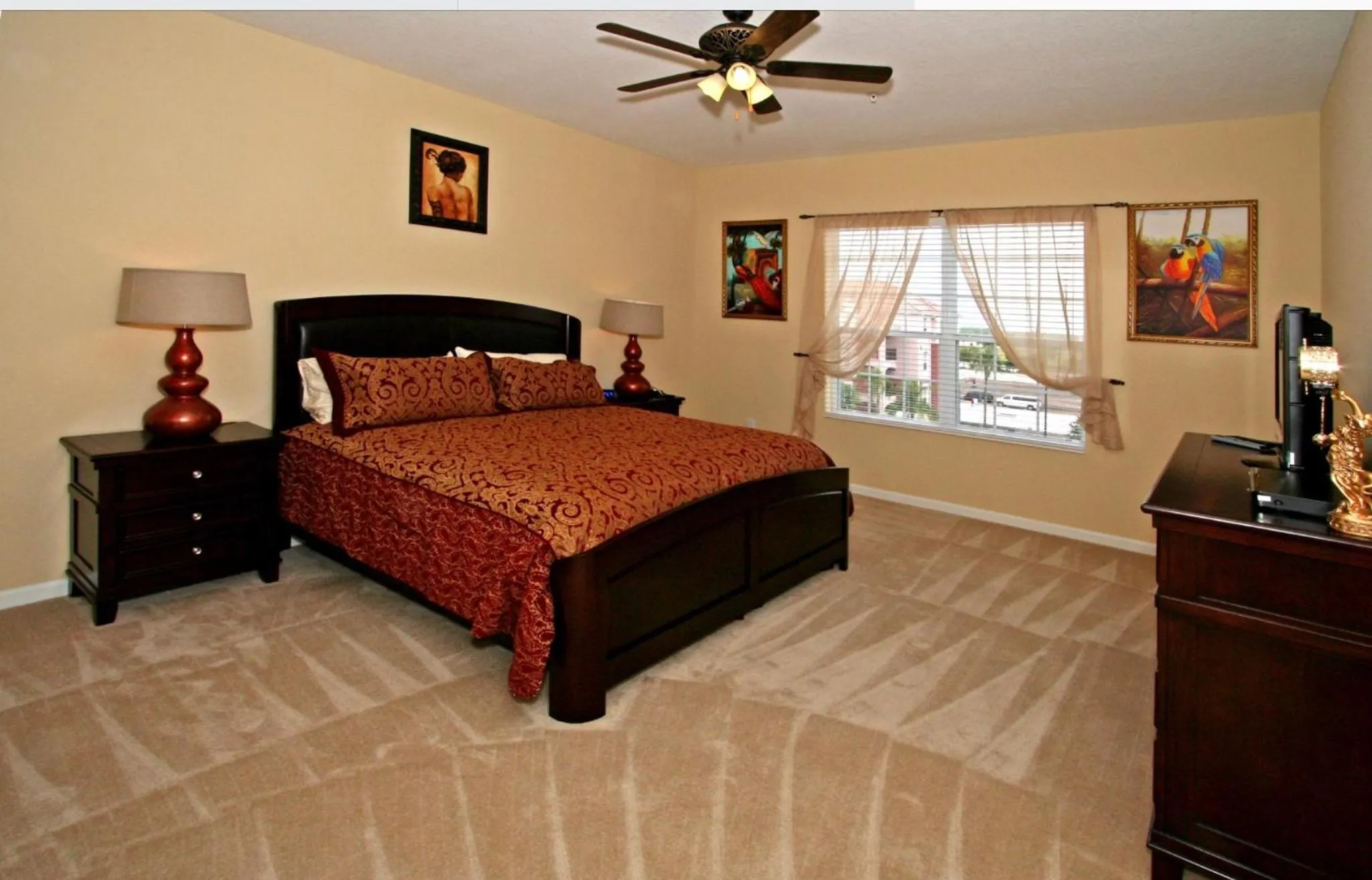 Bedroom, Bed in Executive 3 Bedroom Villa at Universal,Convention Center, Vista Cay