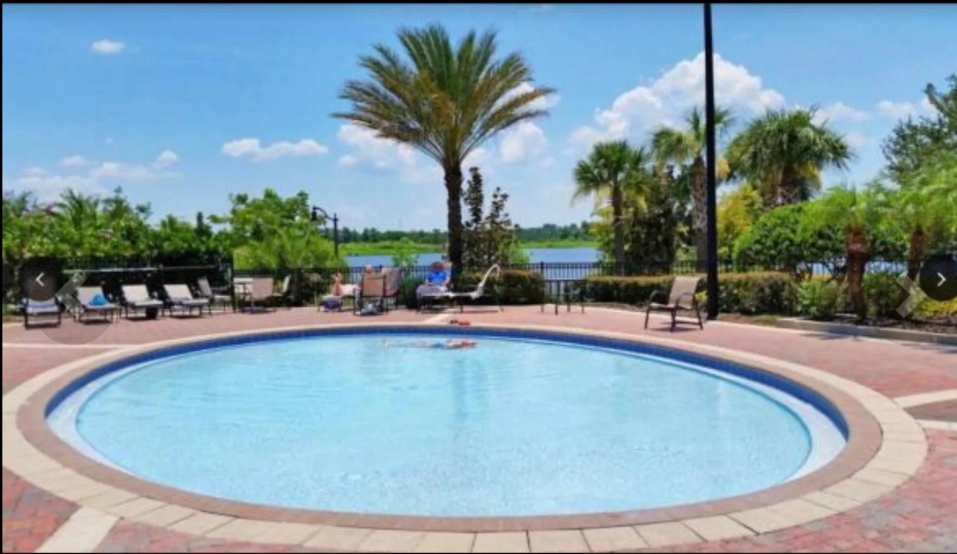 Swimming pool in Executive 3 Bedroom Villa at Universal,Convention Center, Vista Cay