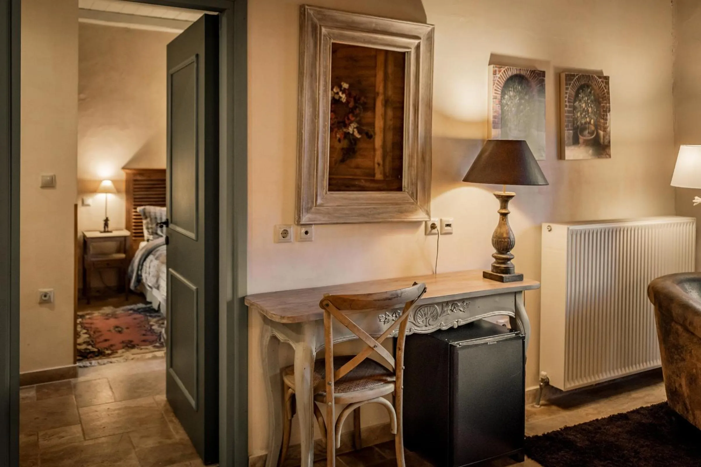 Bed in Chalet Sapin Hotel