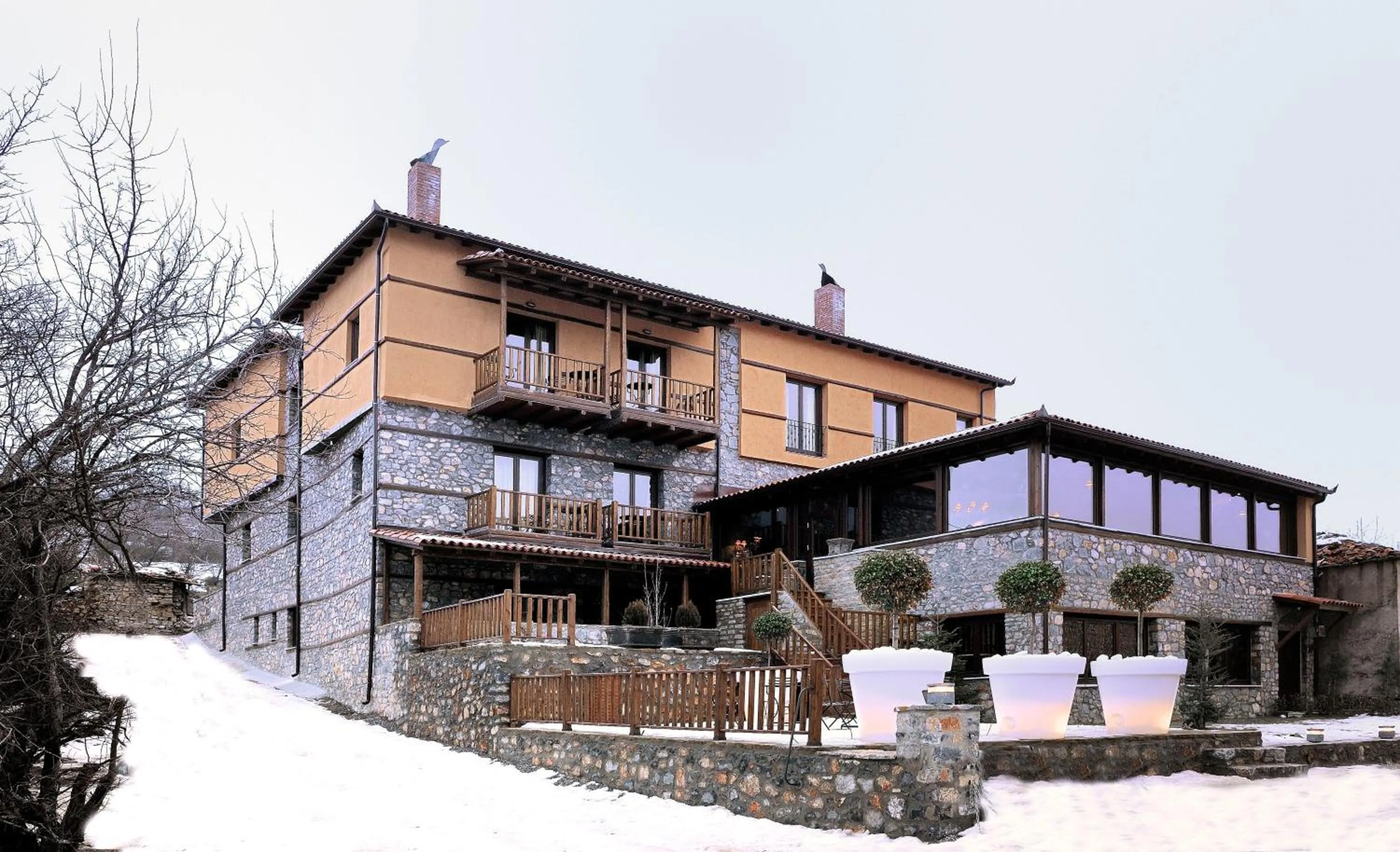 Property building in Chalet Sapin Hotel