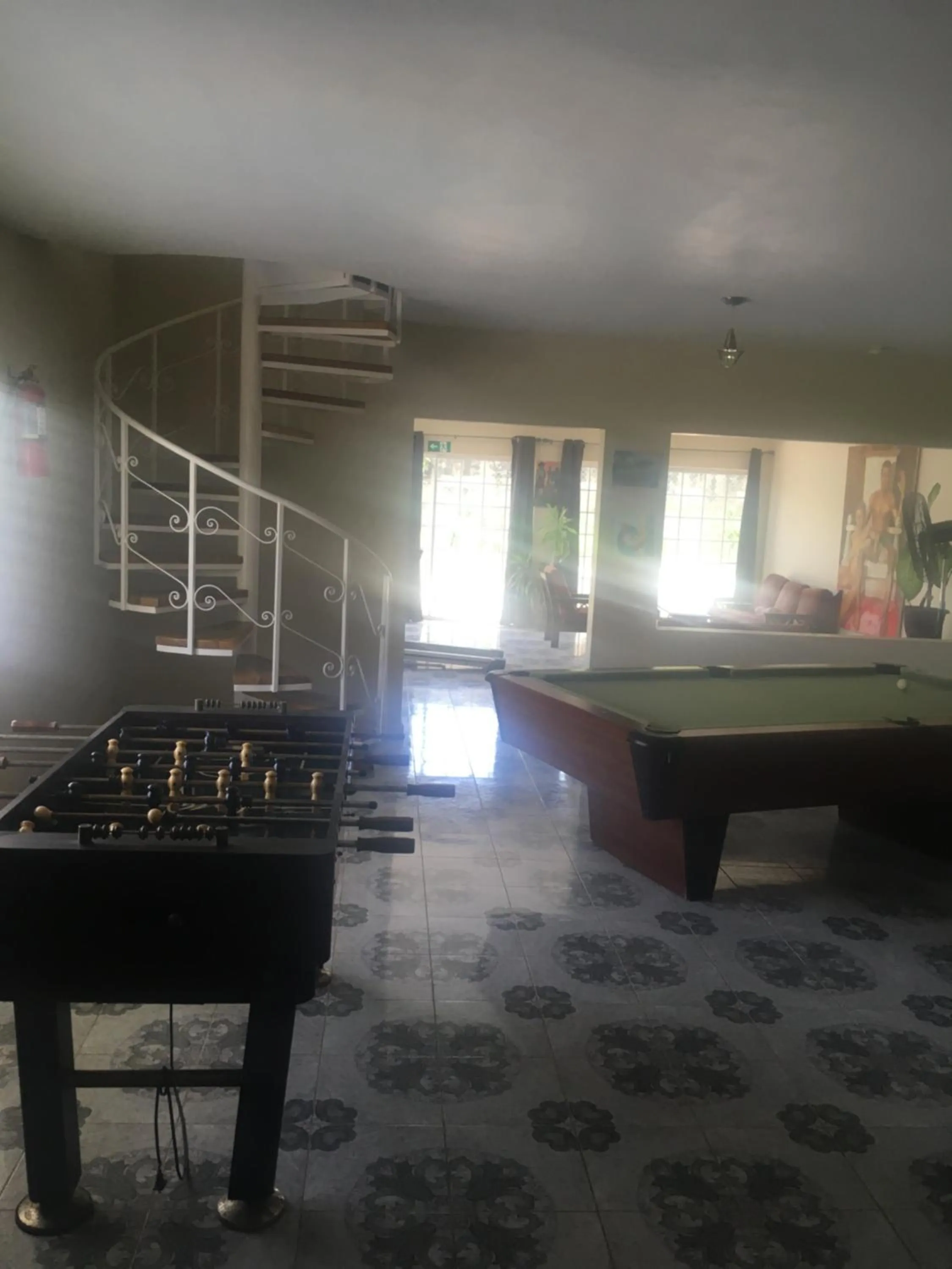 Game Room in Retreat Guest House