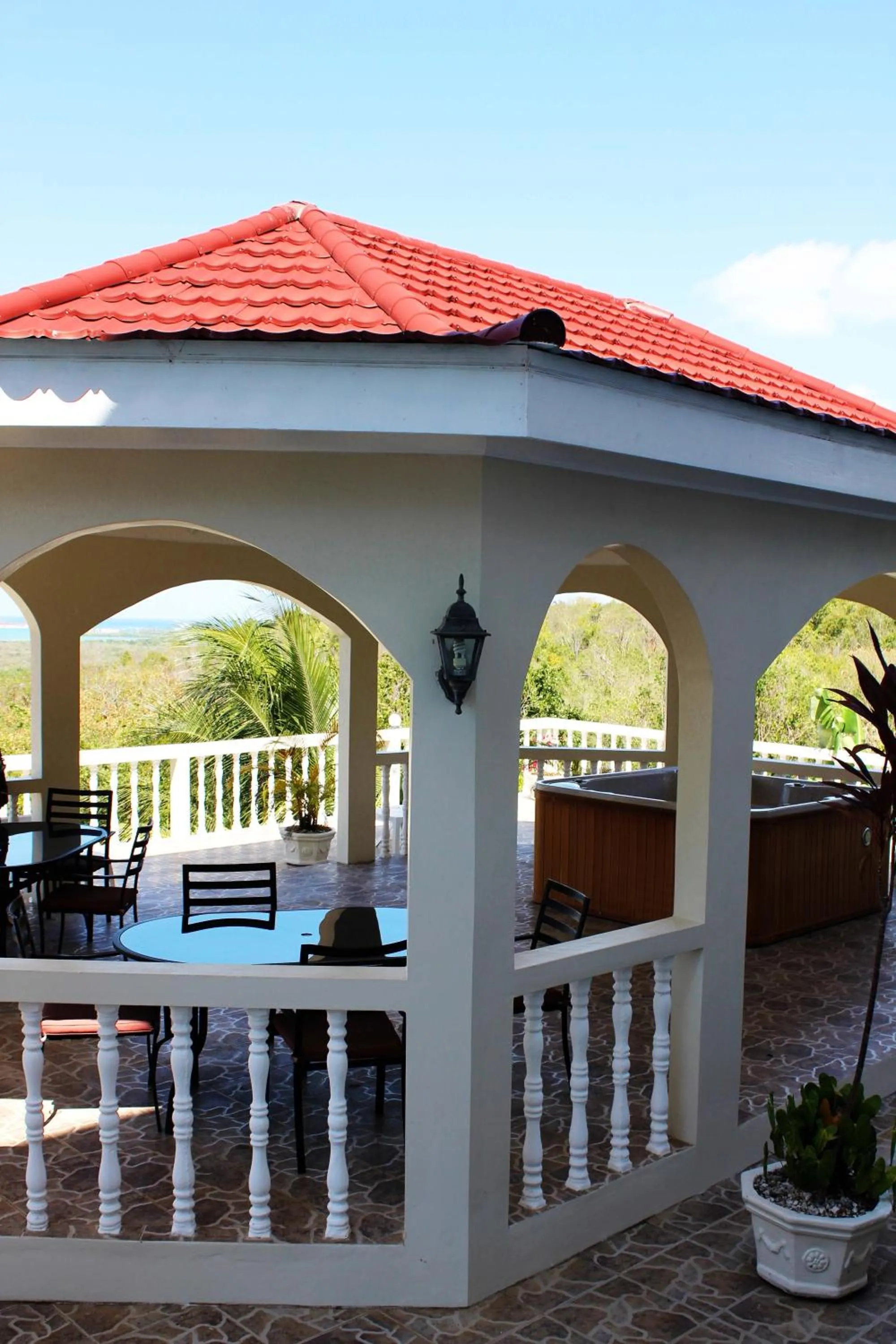 Patio in Retreat Guest House