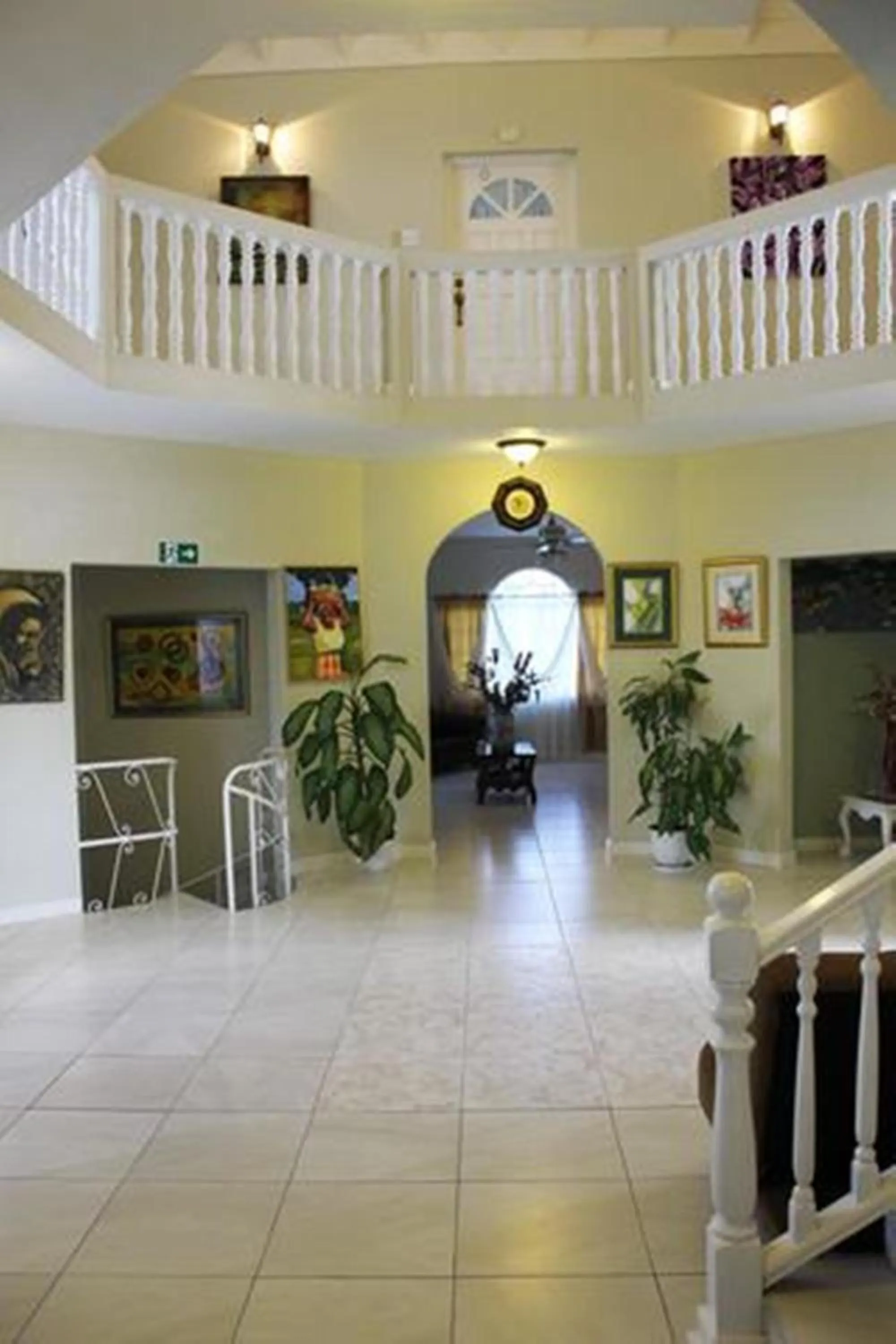 Library in Retreat Guest House