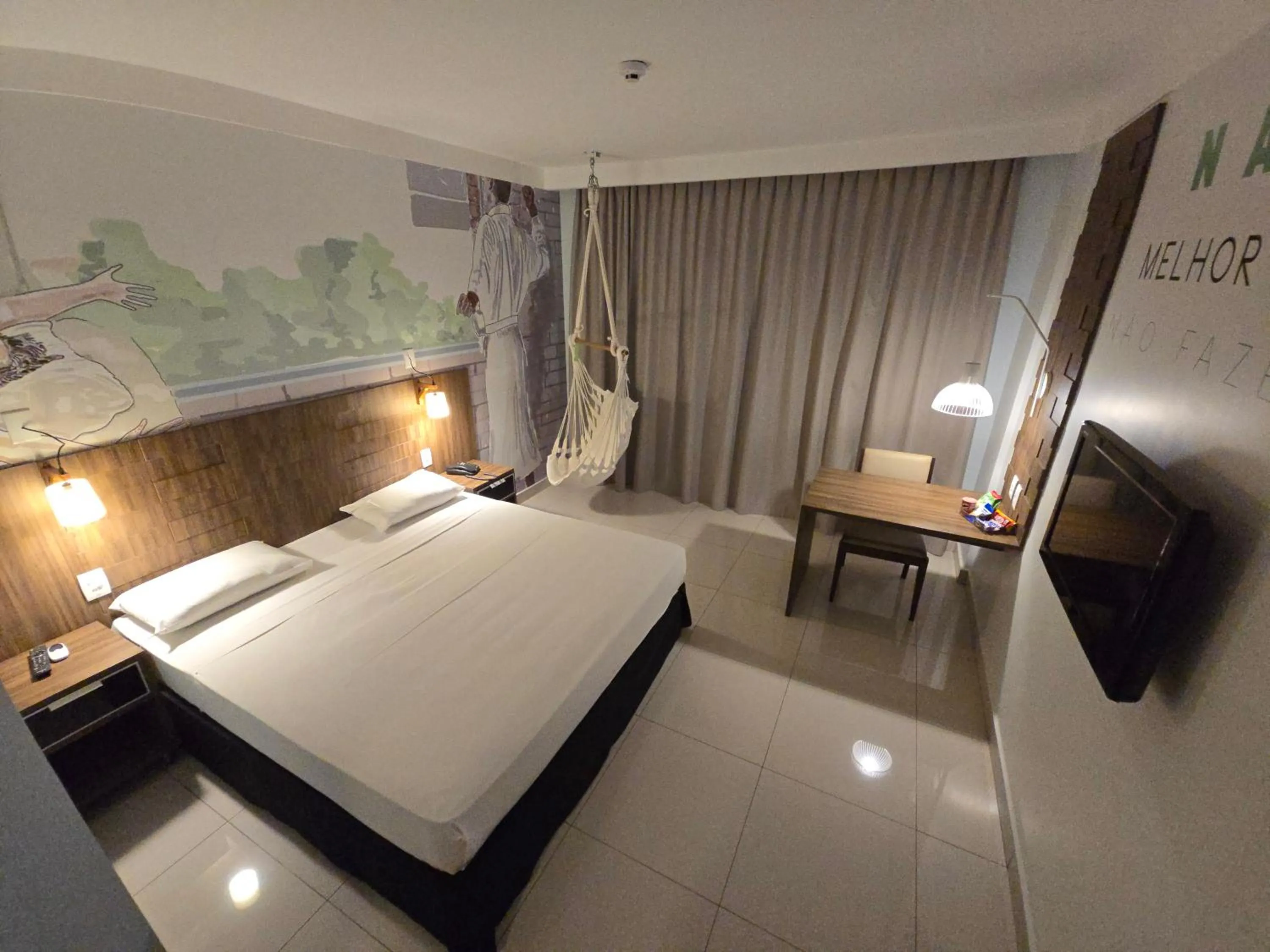 Bed in Golden Tower Maurilio Biagi by Fênix Hotéis