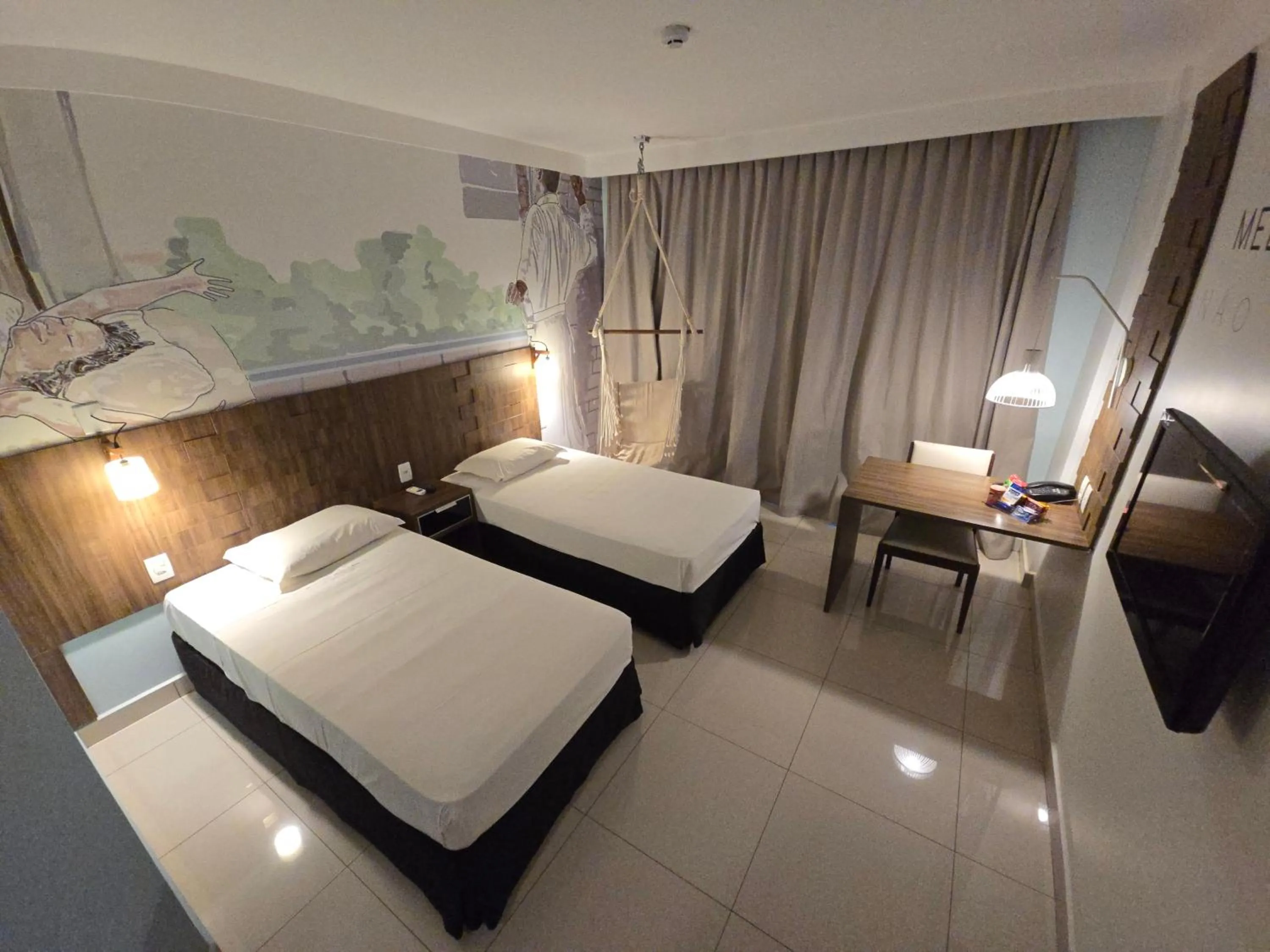 Bed in Golden Tower Maurilio Biagi by Fênix Hotéis