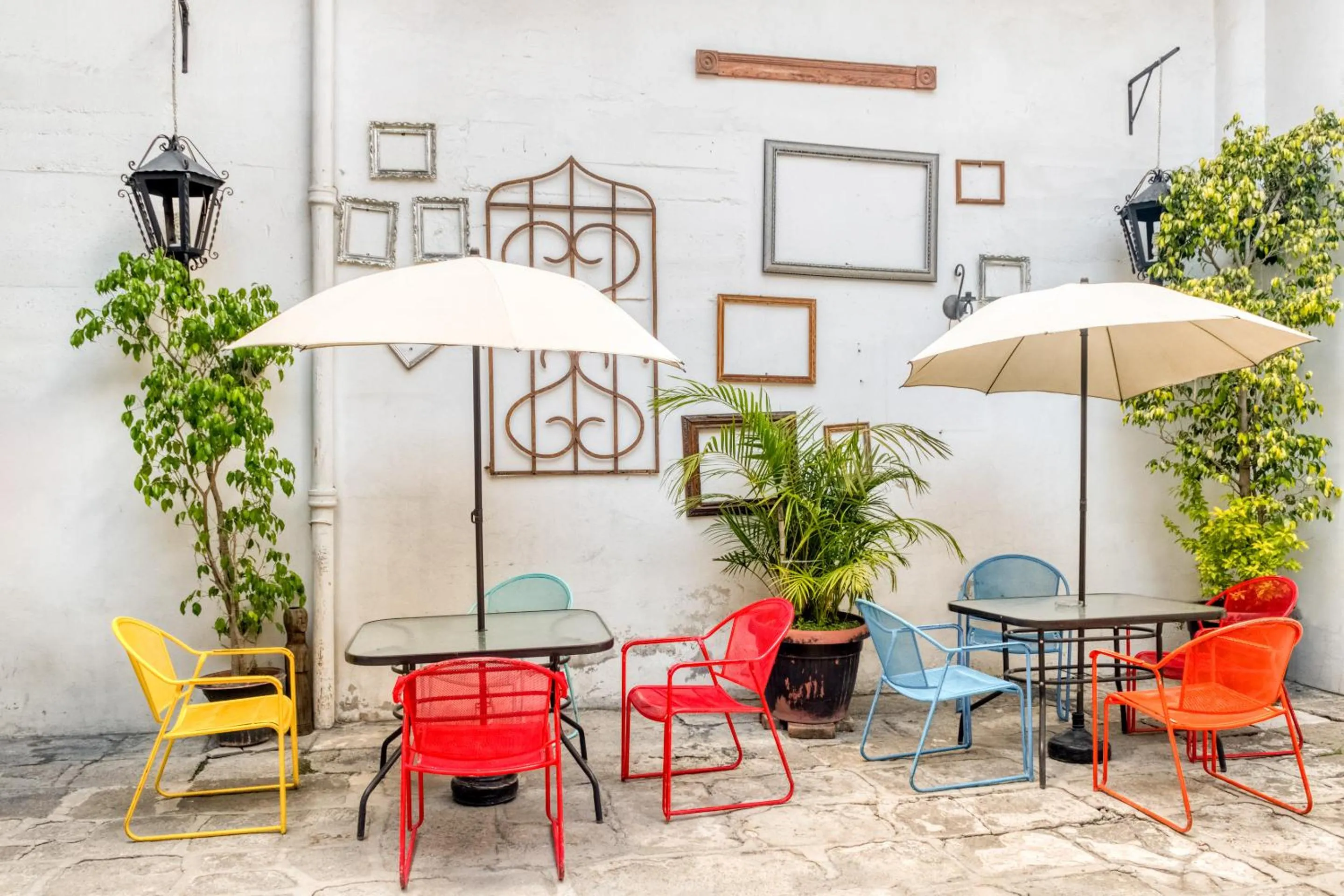 Patio in Hostal Santo Domingo