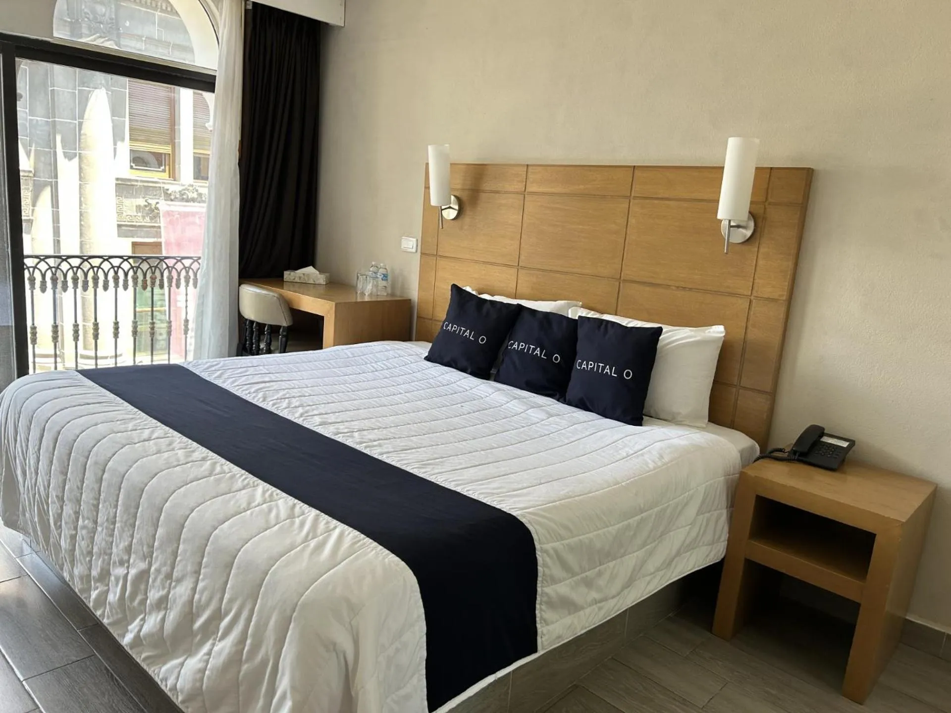 Bed in Hotel Del Portal, Puebla