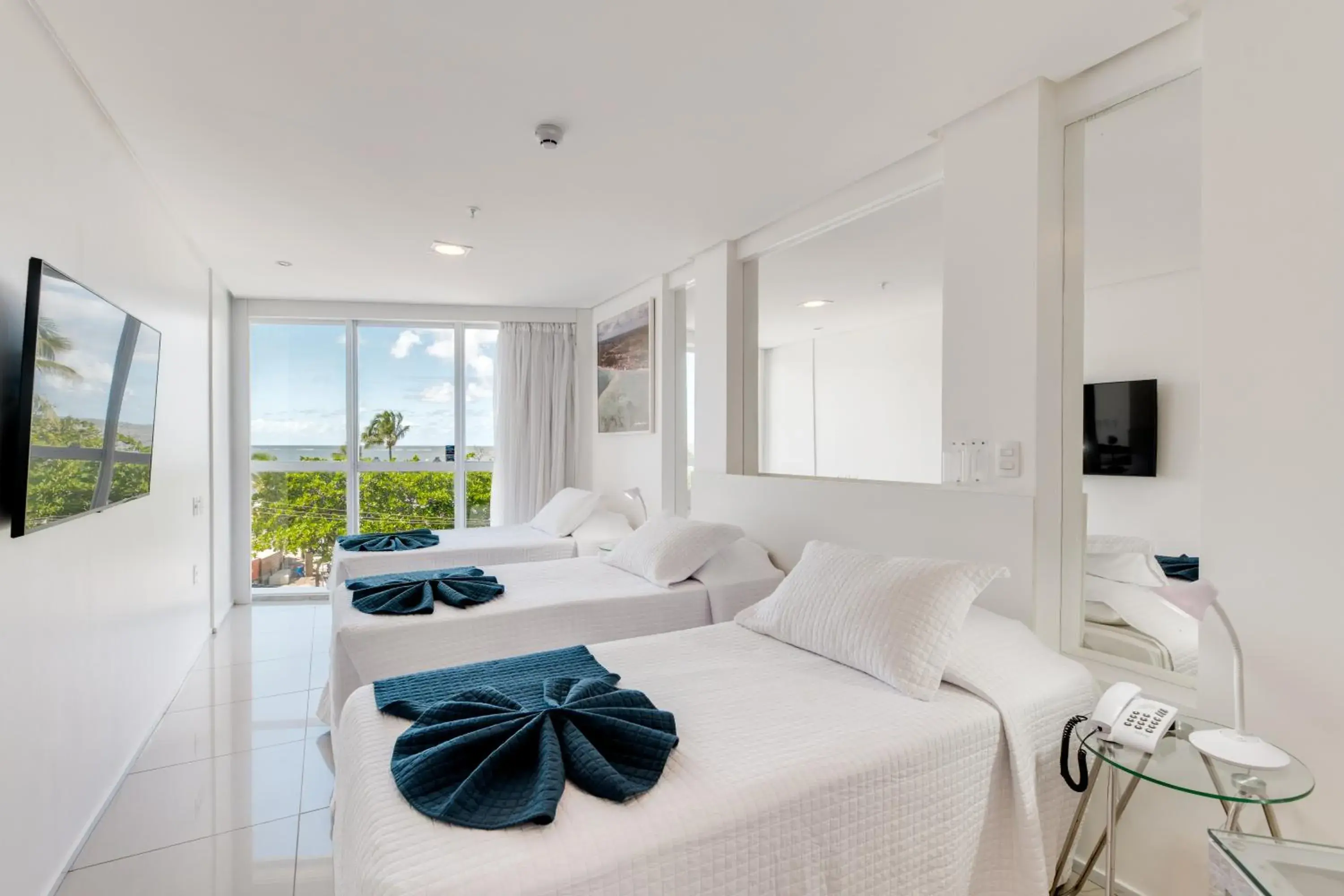 Triple Room with City View in Hotel Brisa Praia Pajuçara Triple Room with City View in Hotel Brisa Praia Pajuçara