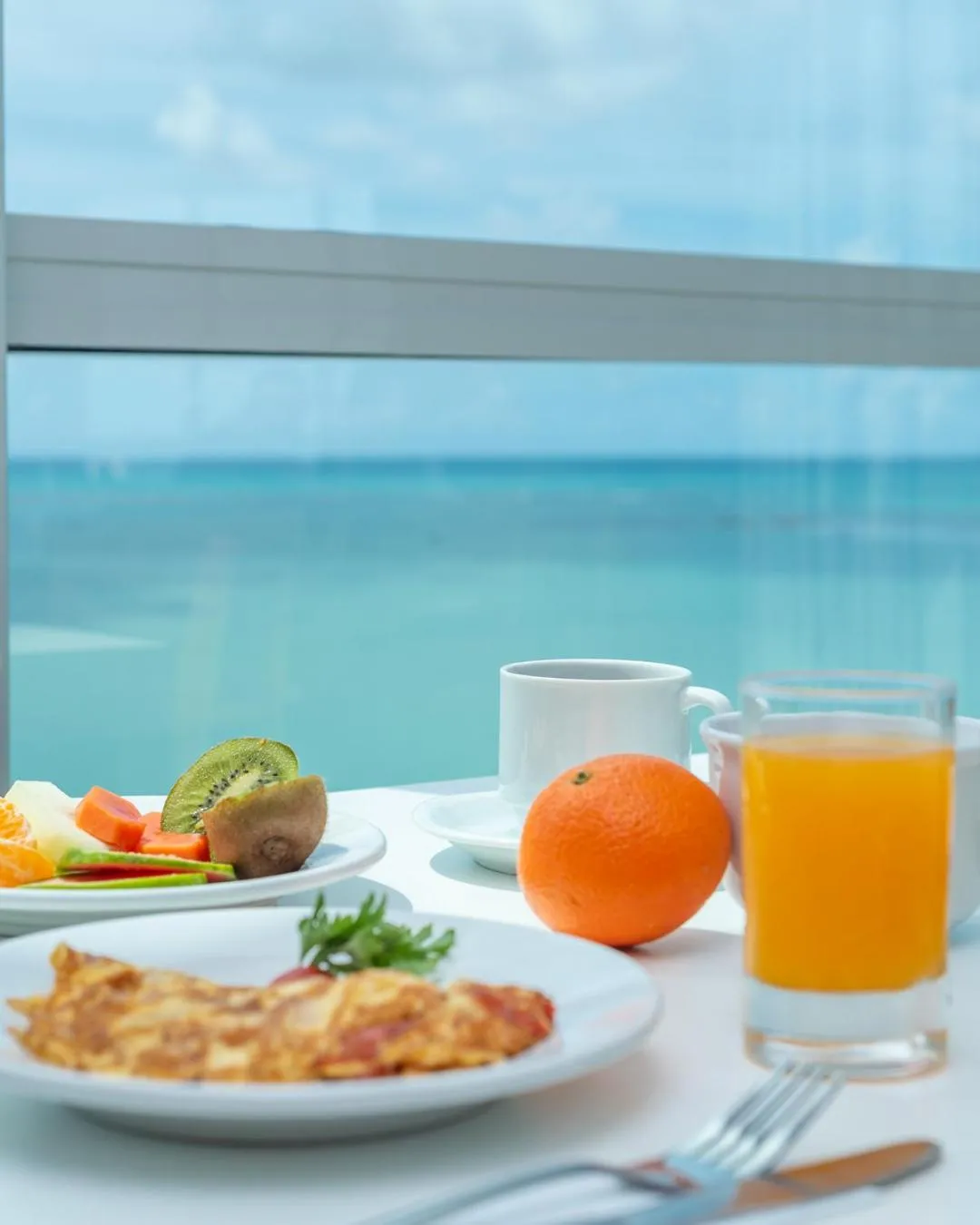 Continental breakfast in Hotel Brisa Praia Pajuçara