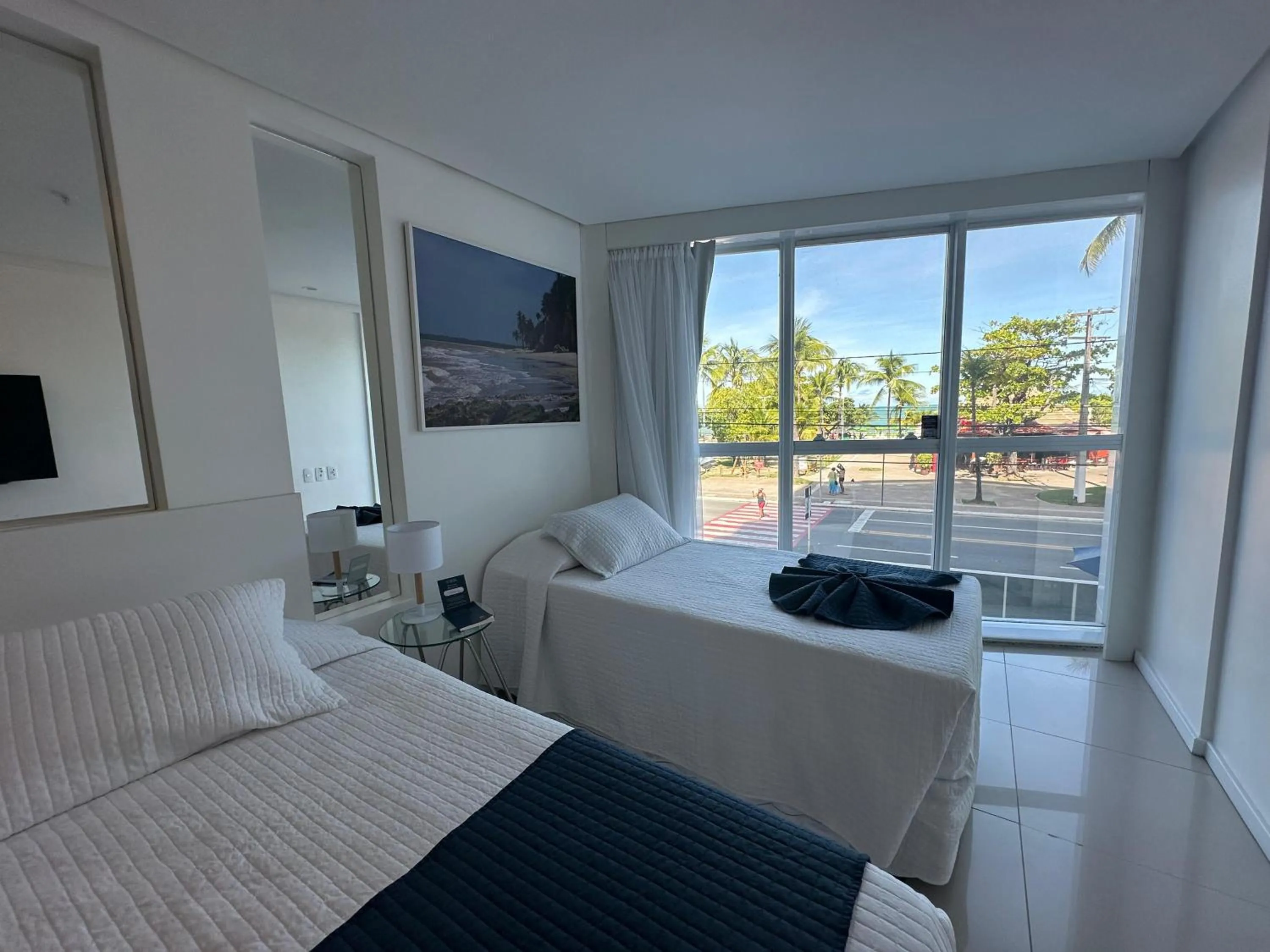 Bed in Hotel Brisa Praia Pajuçara