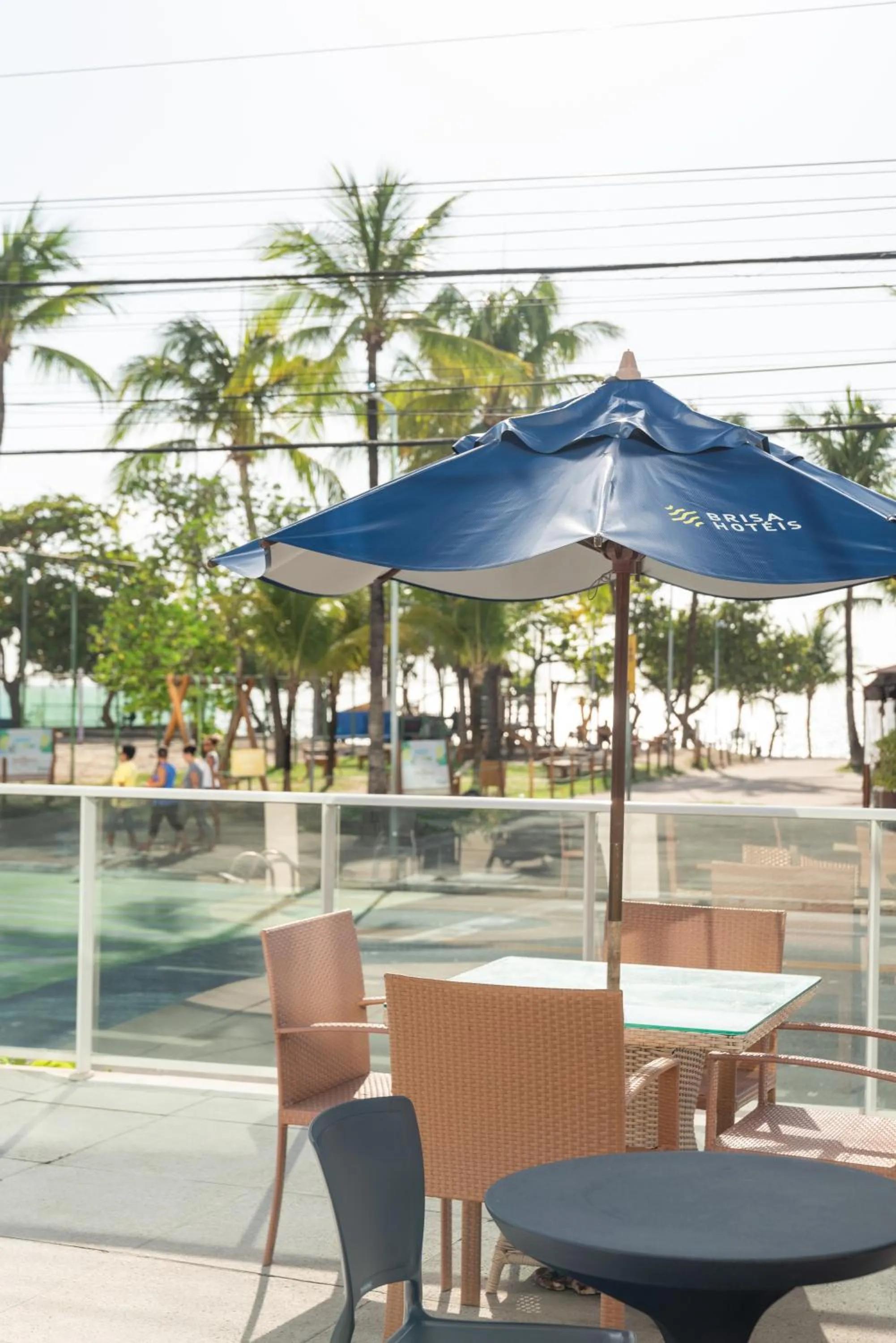 Pool view in Hotel Brisa Praia Pajuçara