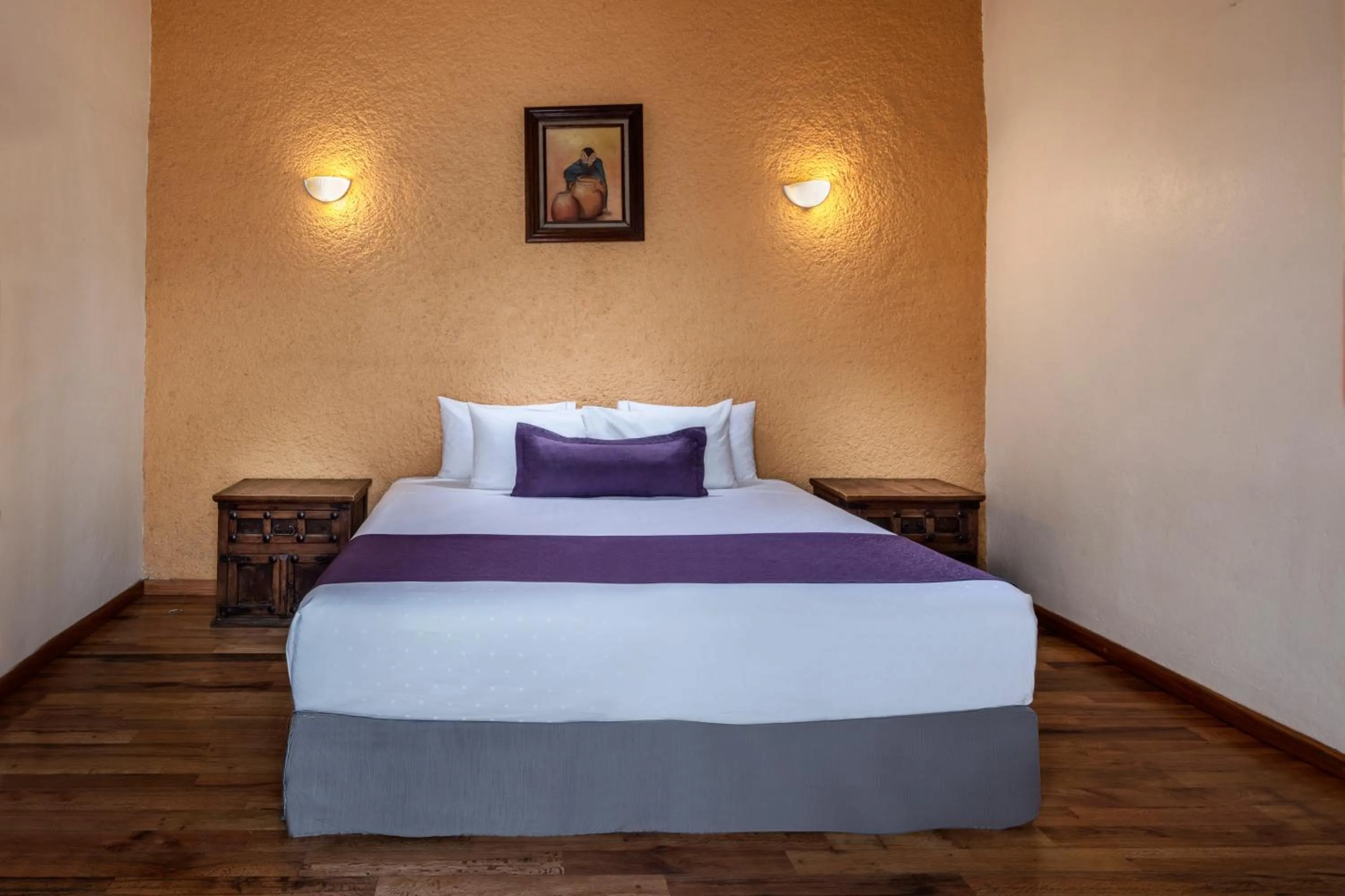 Bed in Gamma Puebla Señorial Centro