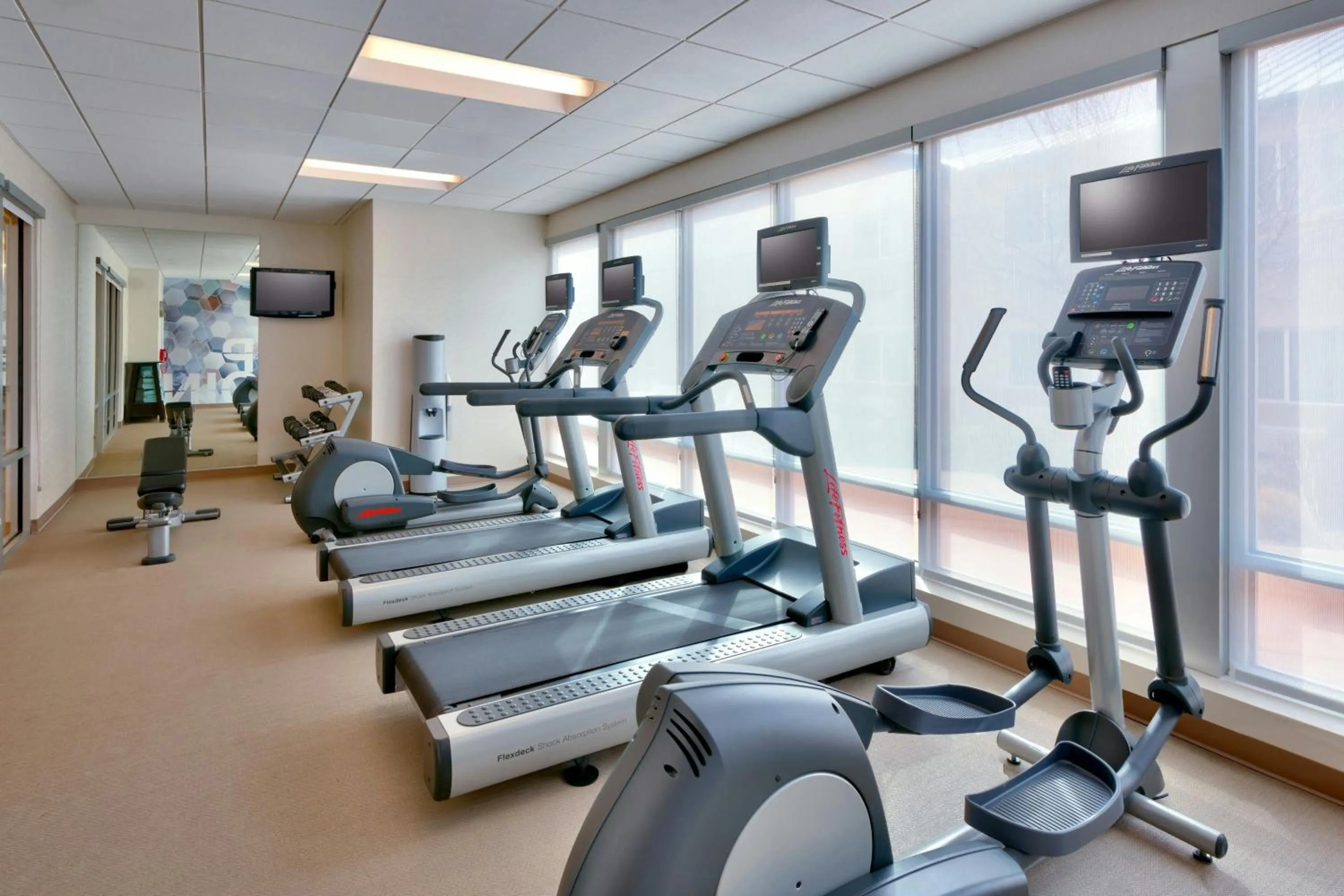 Fitness centre/facilities in SpringHill Suites by Marriott Salt Lake City Draper