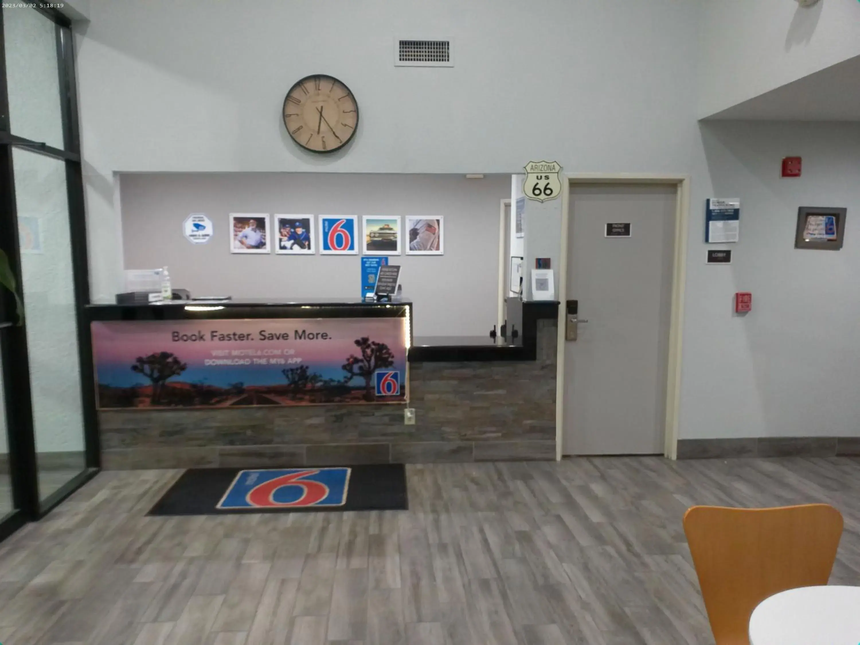 Lobby or reception in Motel 6-Winslow, AZ Lobby or reception in Motel 6-Winslow, AZ