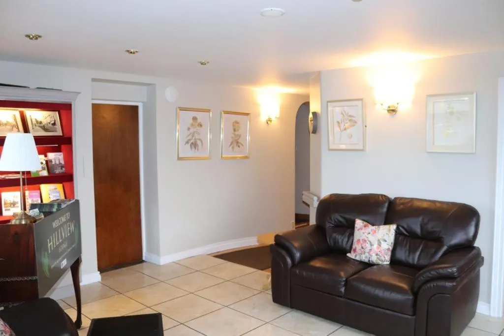 Seating area in Hillview Lodge