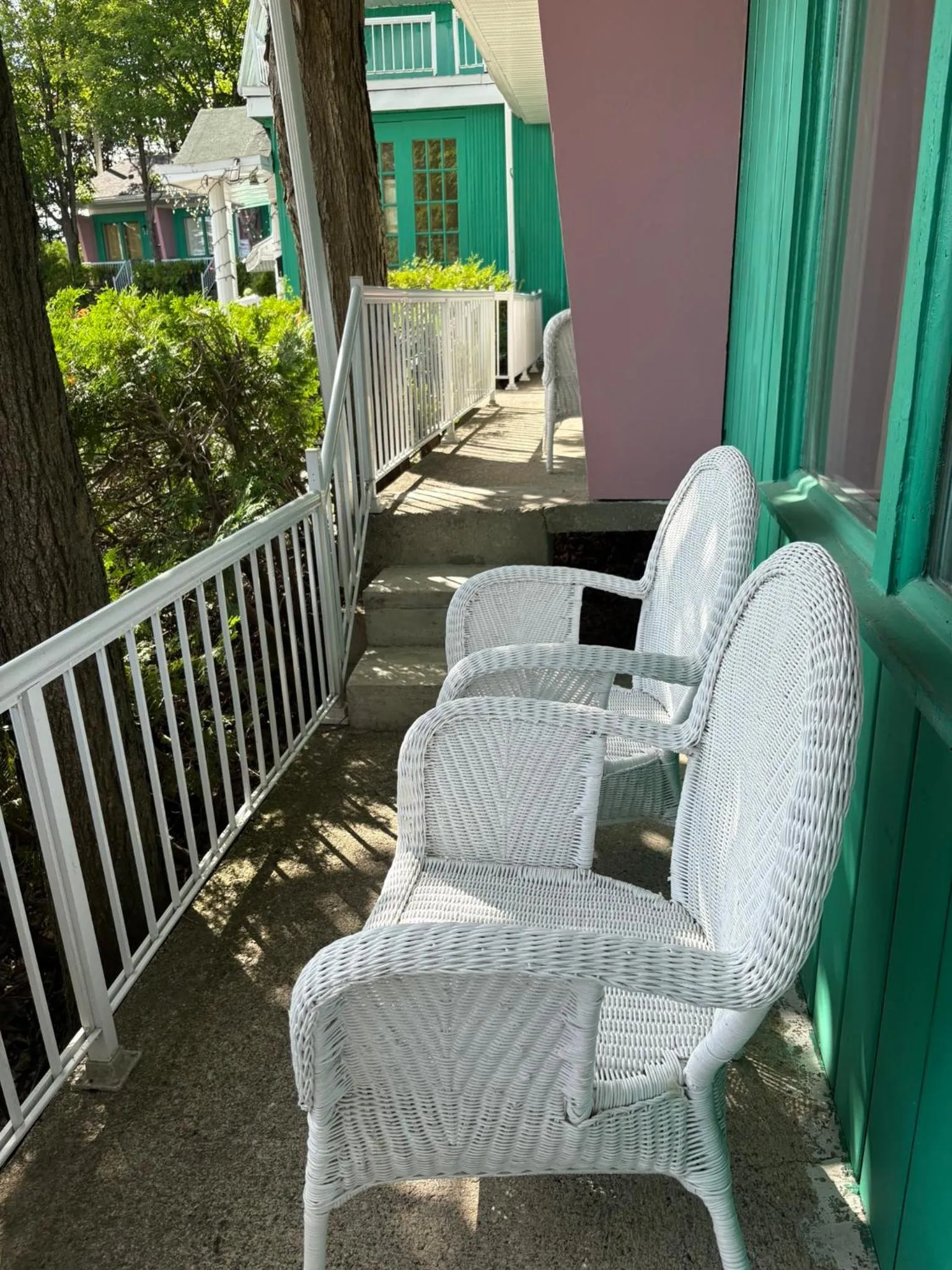 Balcony/Terrace in Motel Le Voyageur