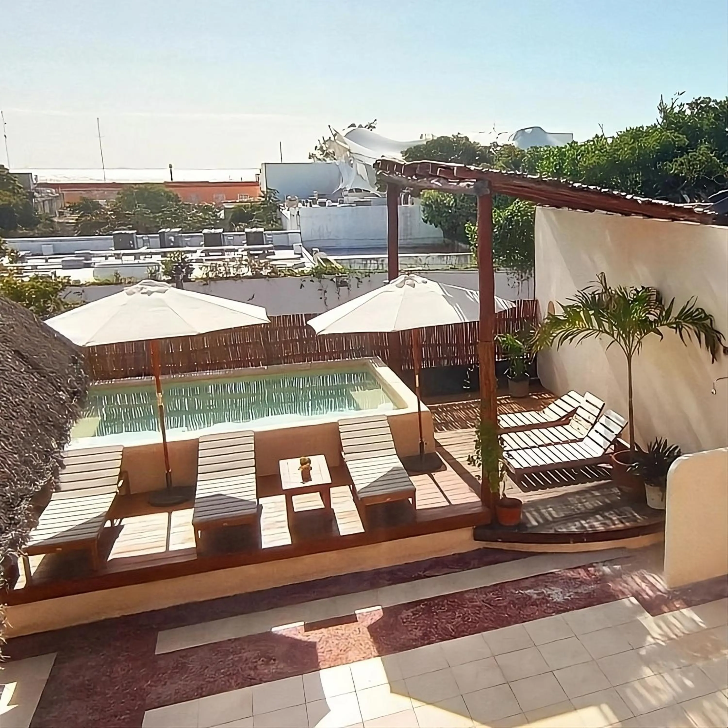 Balcony/Terrace in 3B Wellness Hotel & Hostel Adults Only