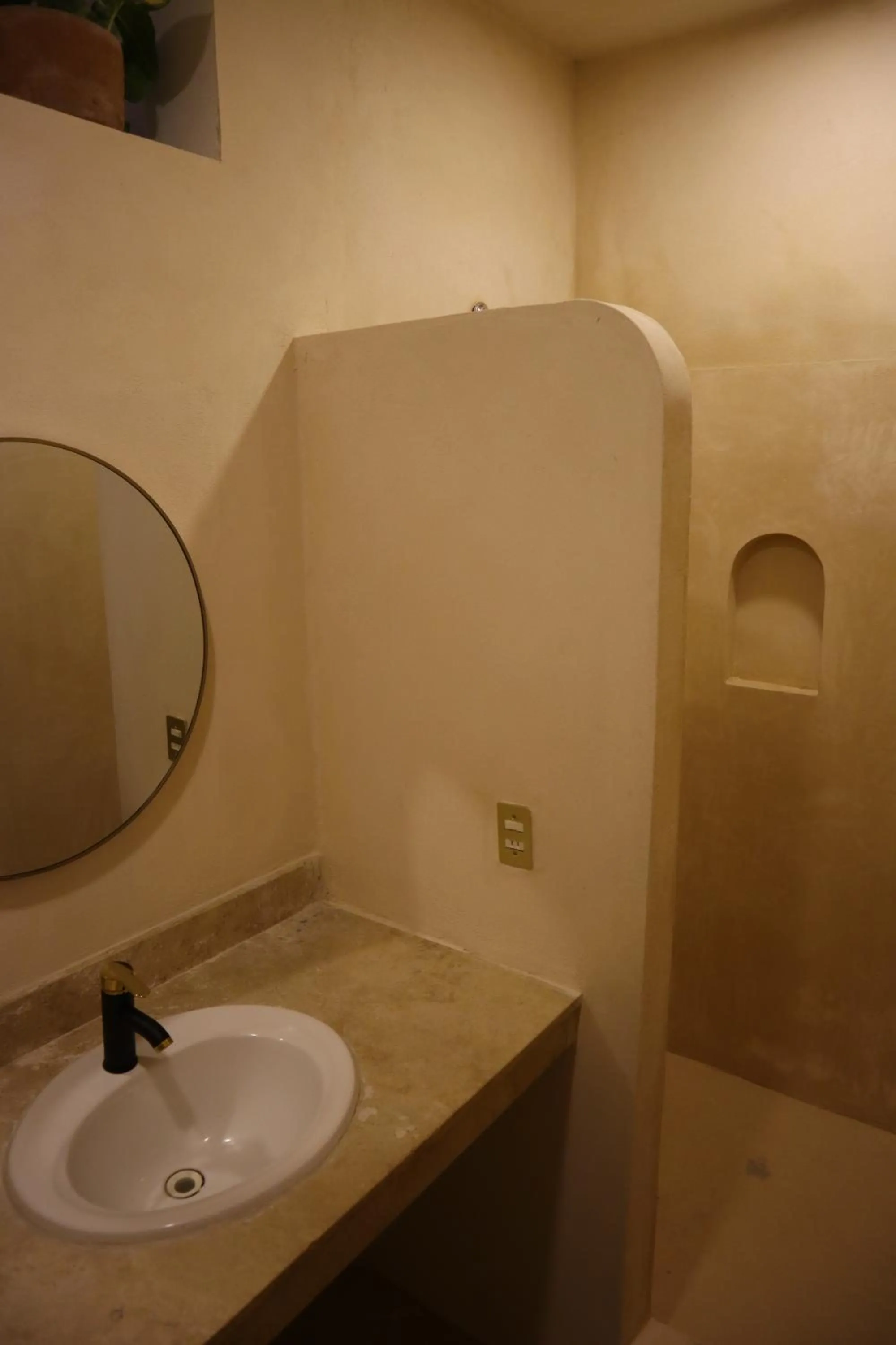 Shower in 3B Wellness Hotel & Hostel Adults Only