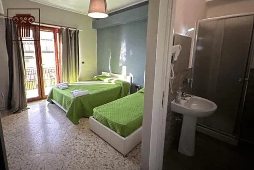 Shower in Sanctuary Rooms