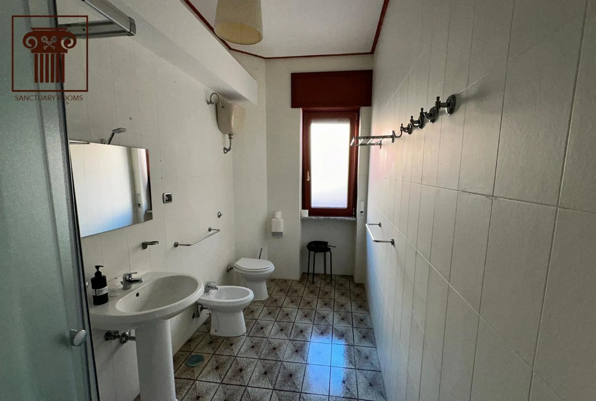 Shower in Sanctuary Rooms