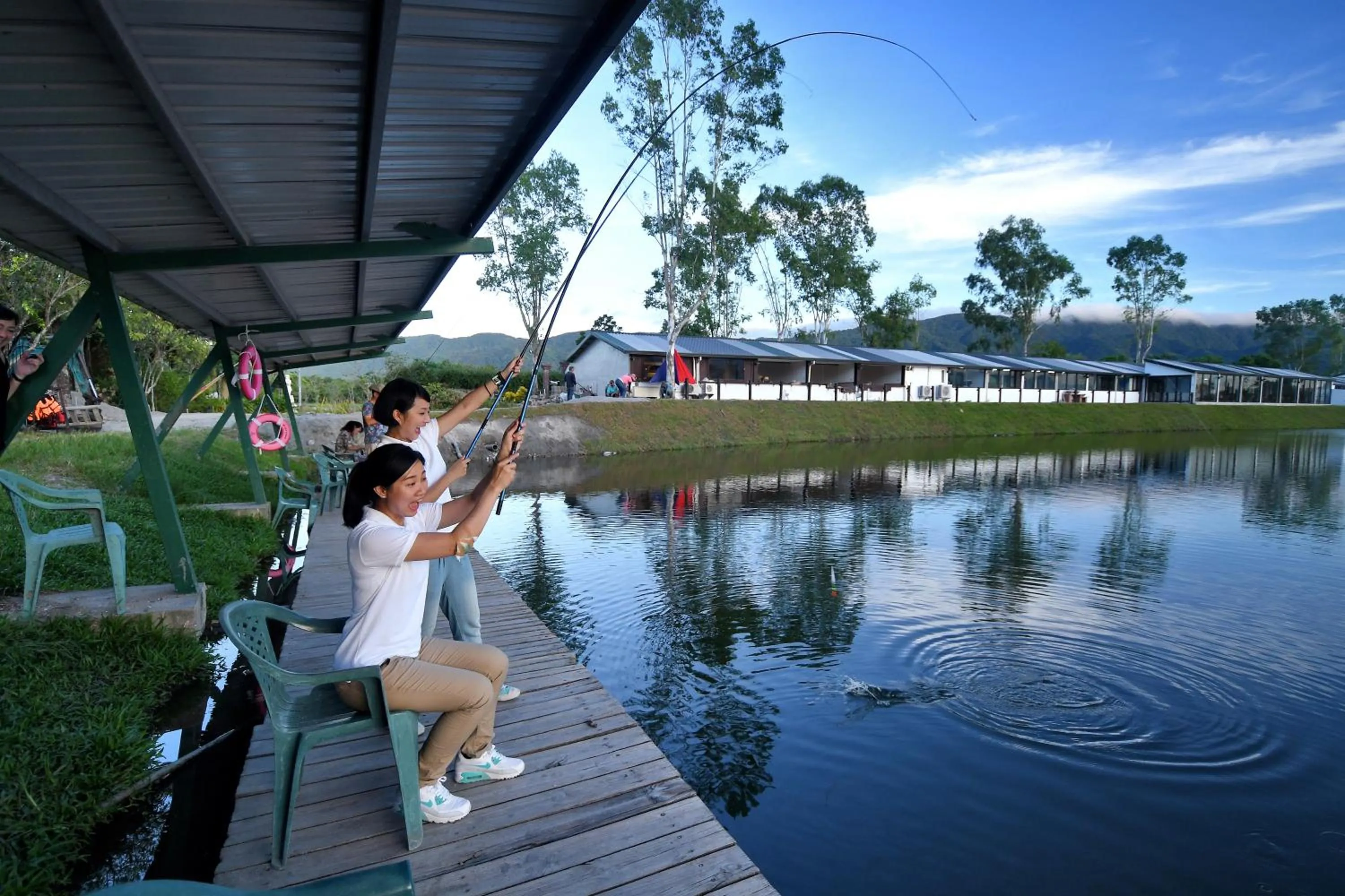 Fishing in Promisedland Resort & Lagoon