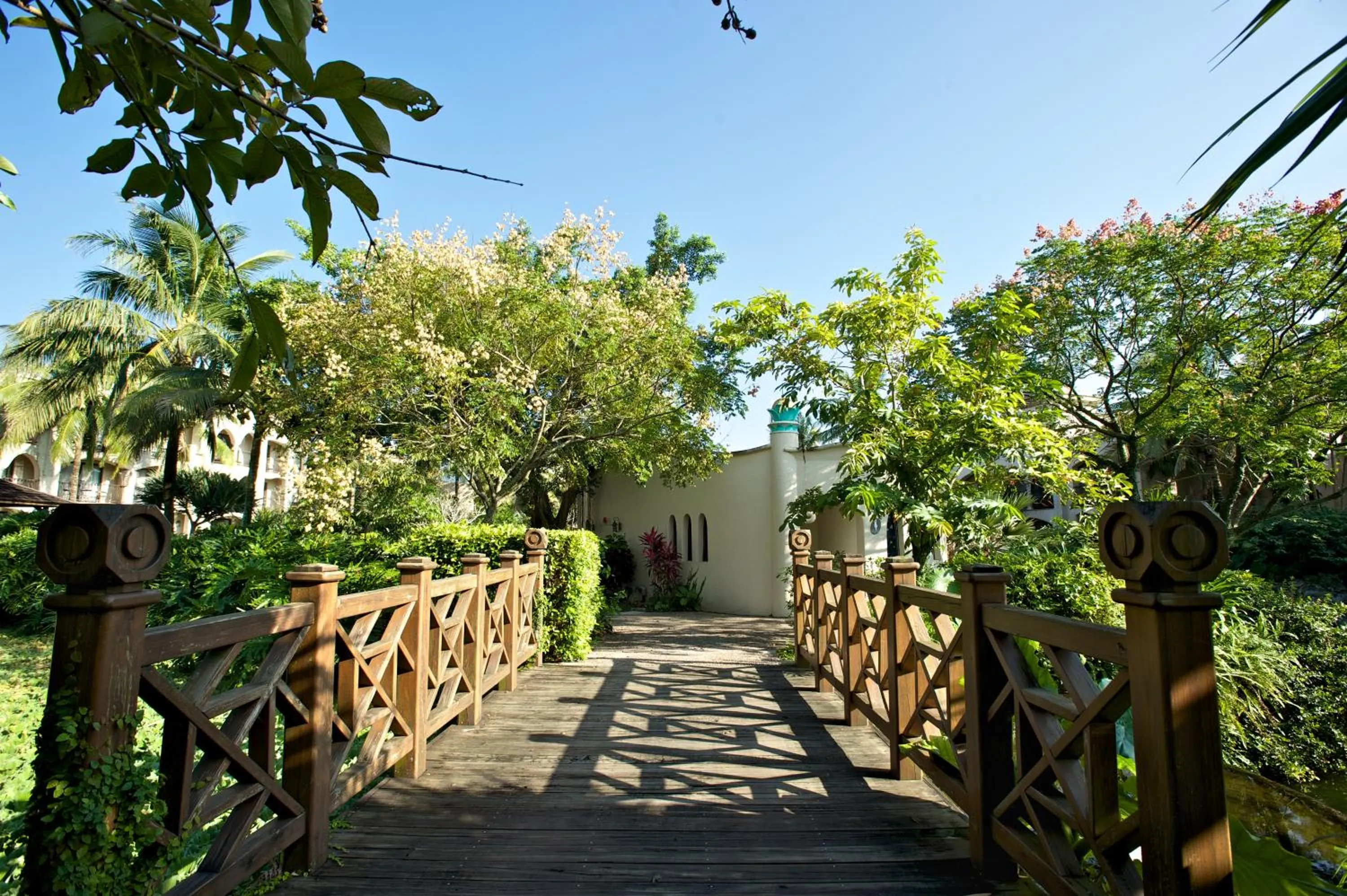 Garden view in Promisedland Resort & Lagoon