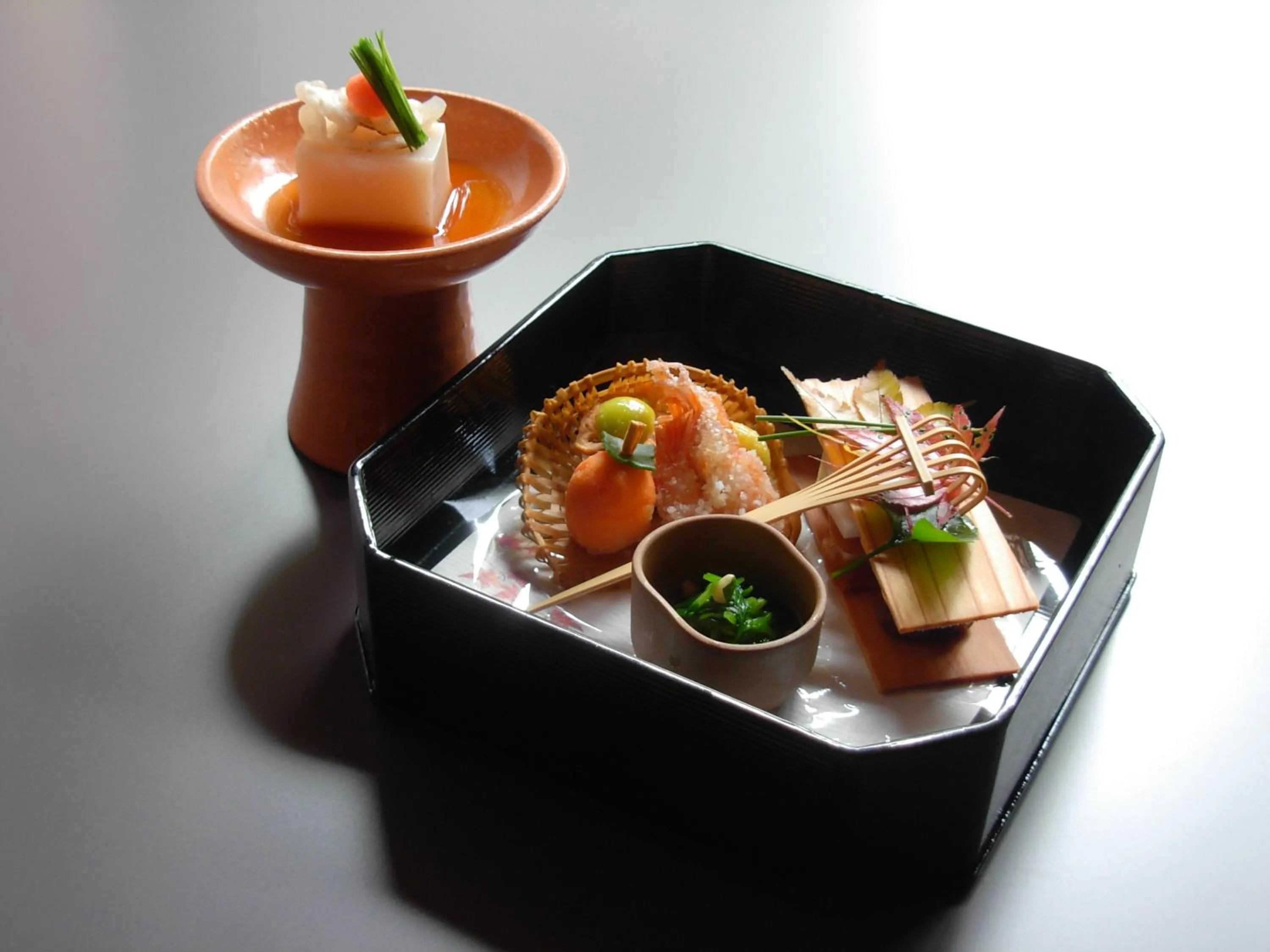 Food close-up in Yoshimatsu