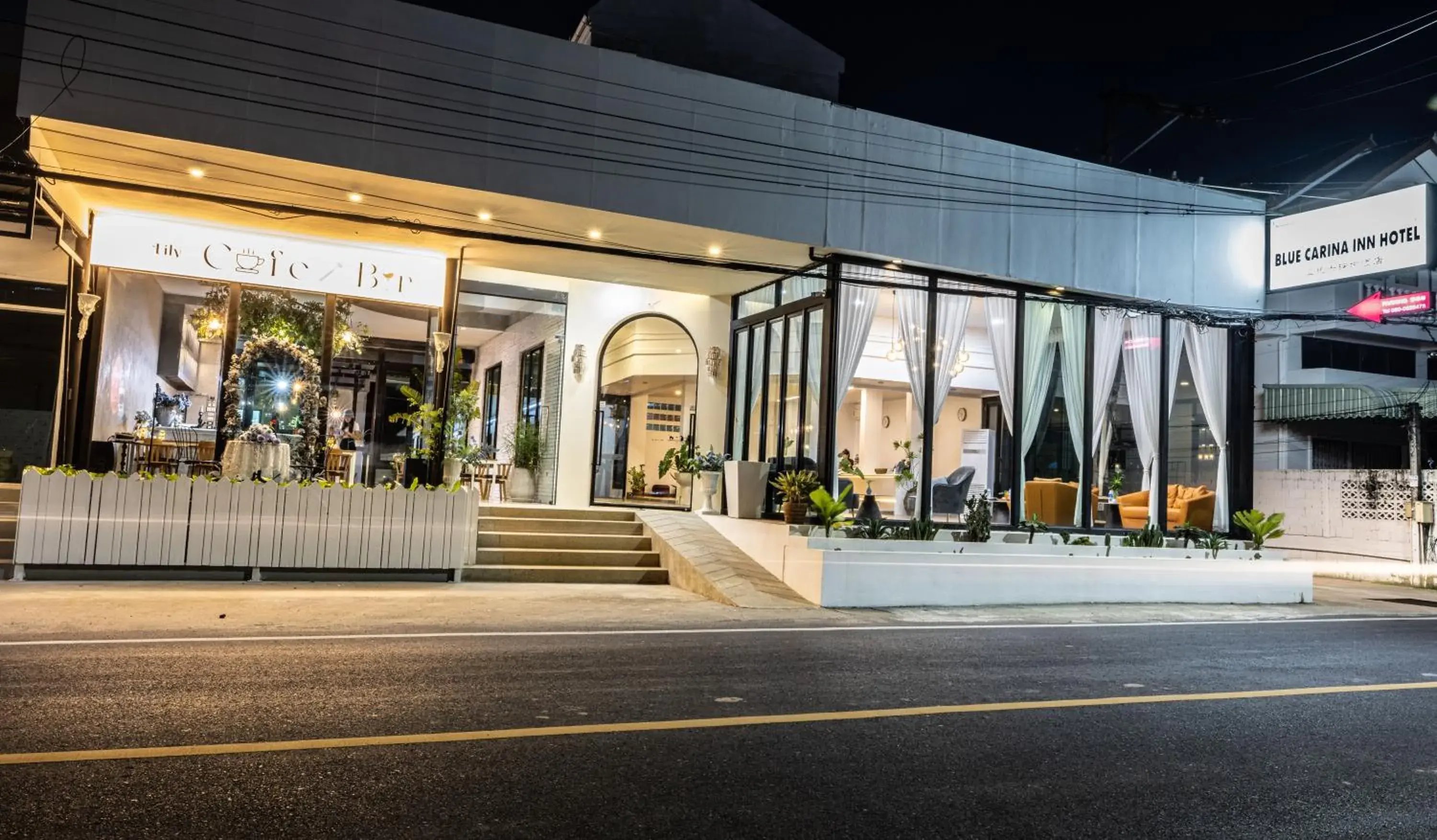 Property building in Blue Carina Hotel Phuket Property building in Blue Carina Hotel Phuket