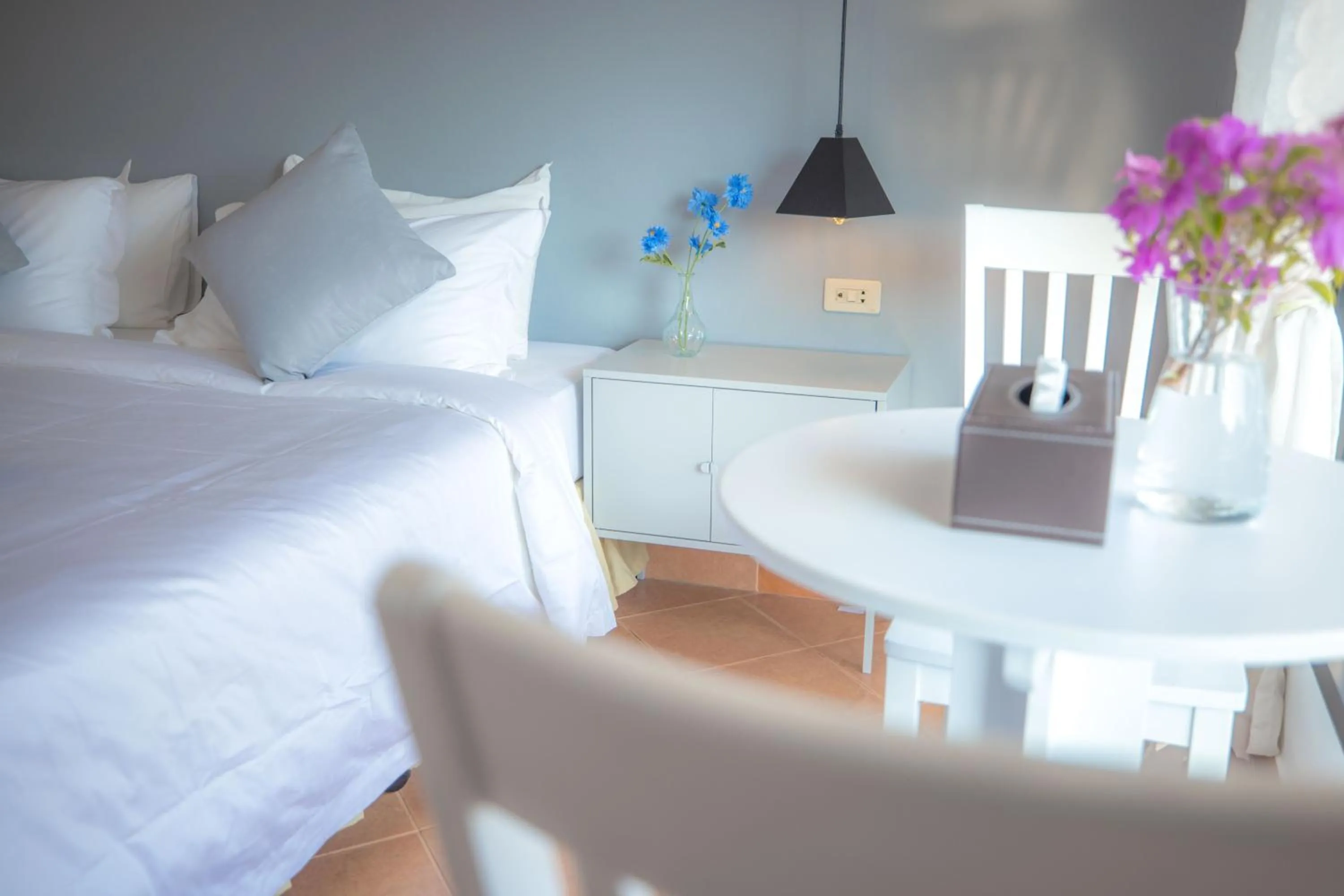 Bed in Blue Carina Hotel Phuket