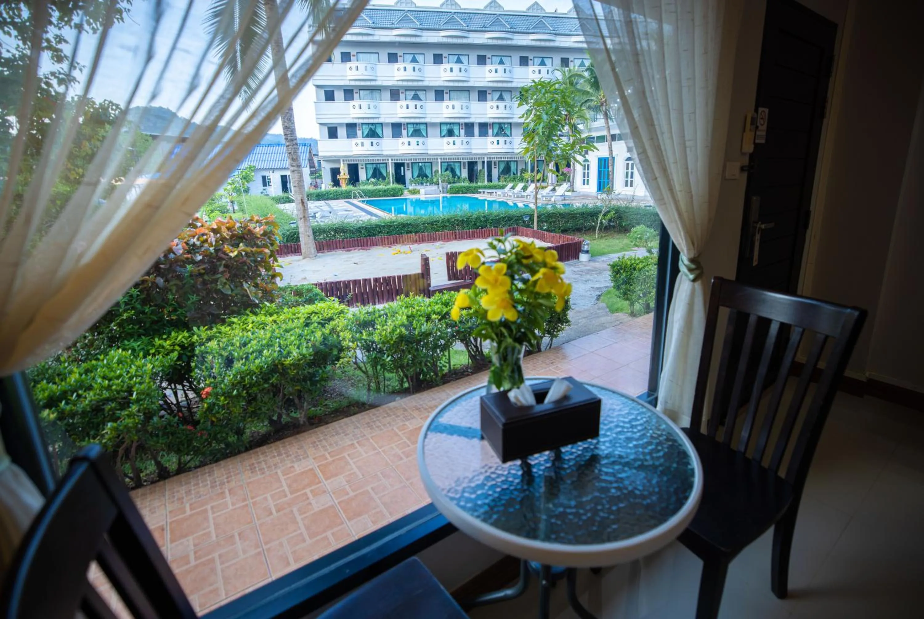 Patio in Blue Carina Hotel Phuket