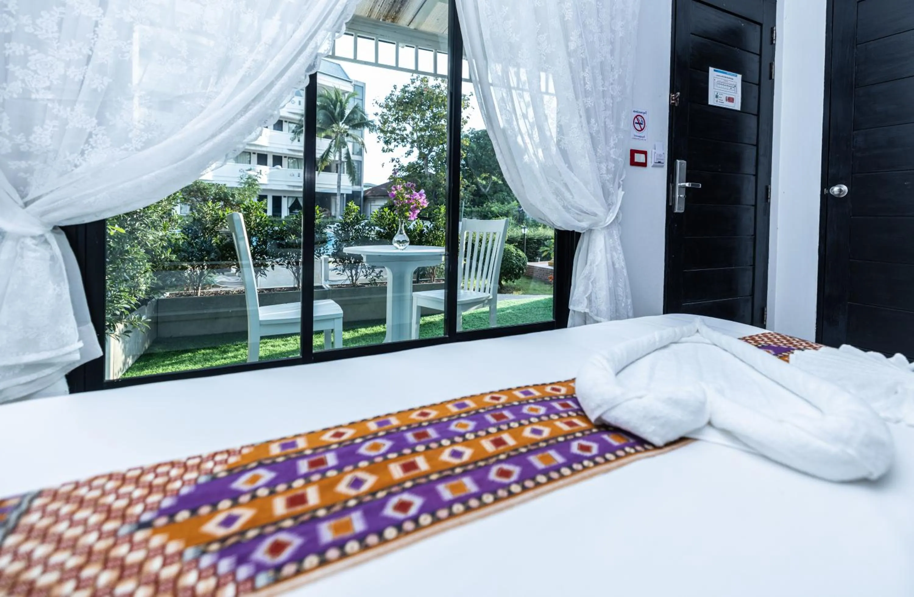 Bed in Blue Carina Hotel Phuket