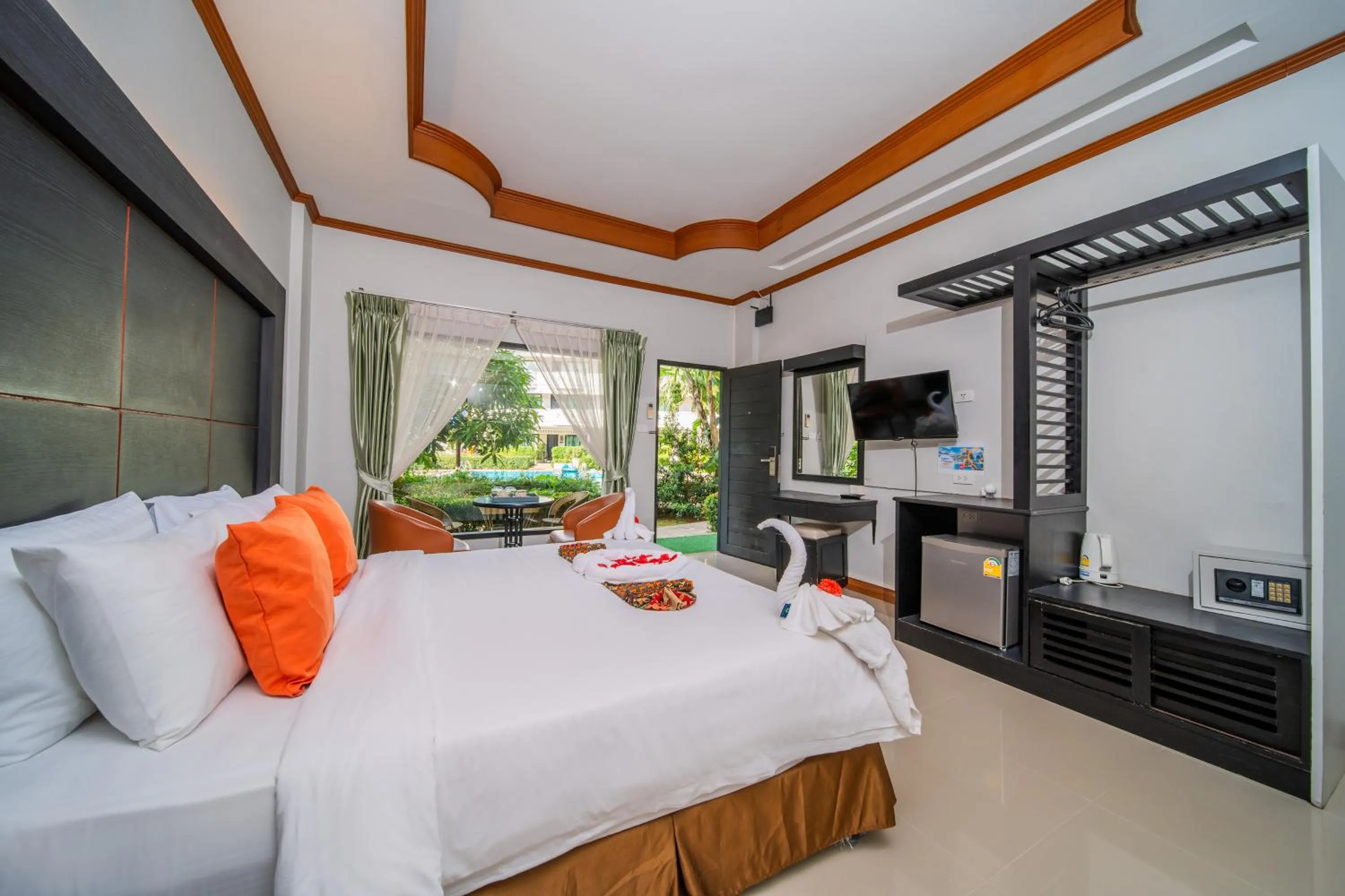 Bed in Blue Carina Hotel Phuket