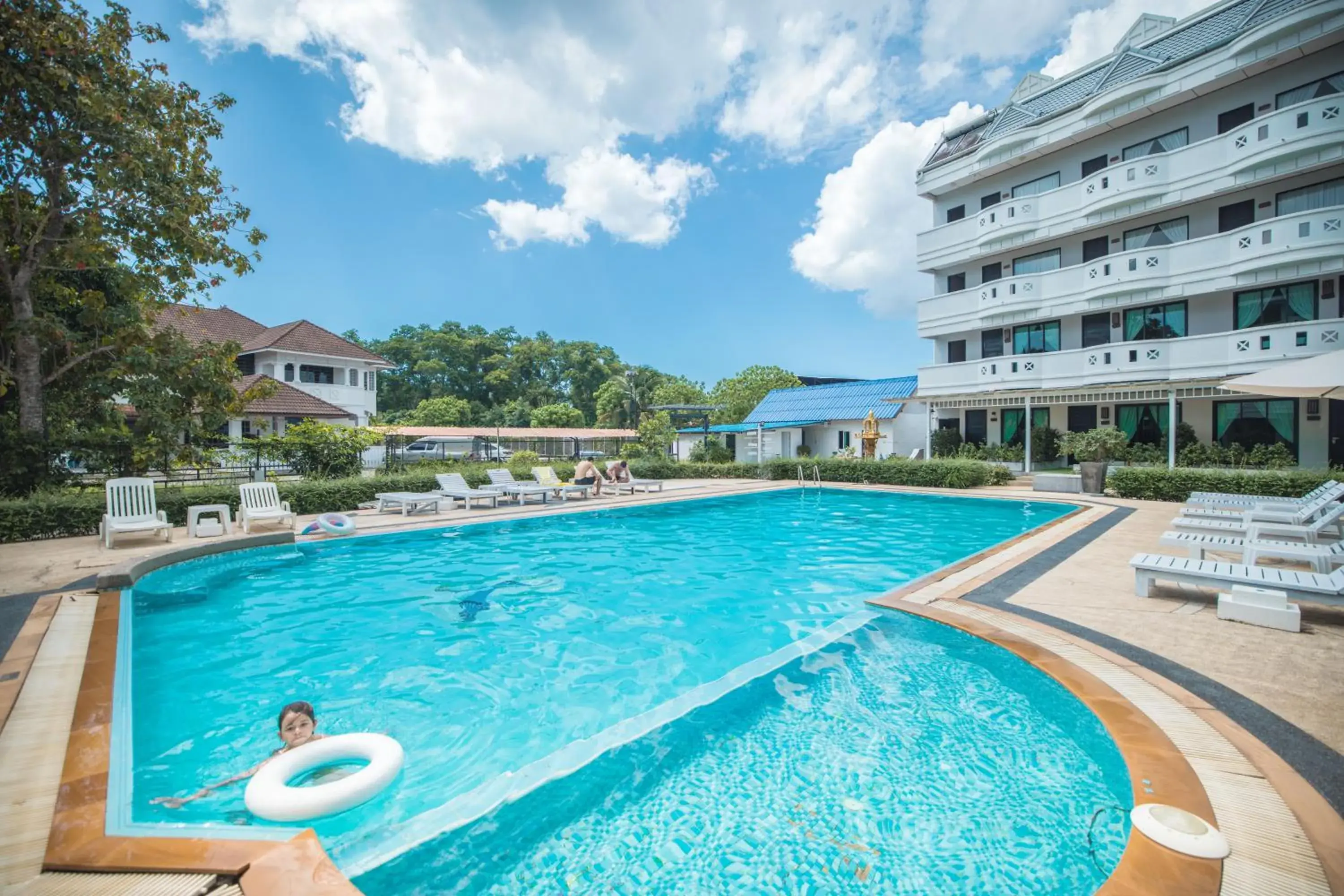 Swimming pool in Blue Carina Hotel Phuket Swimming pool in Blue Carina Hotel Phuket