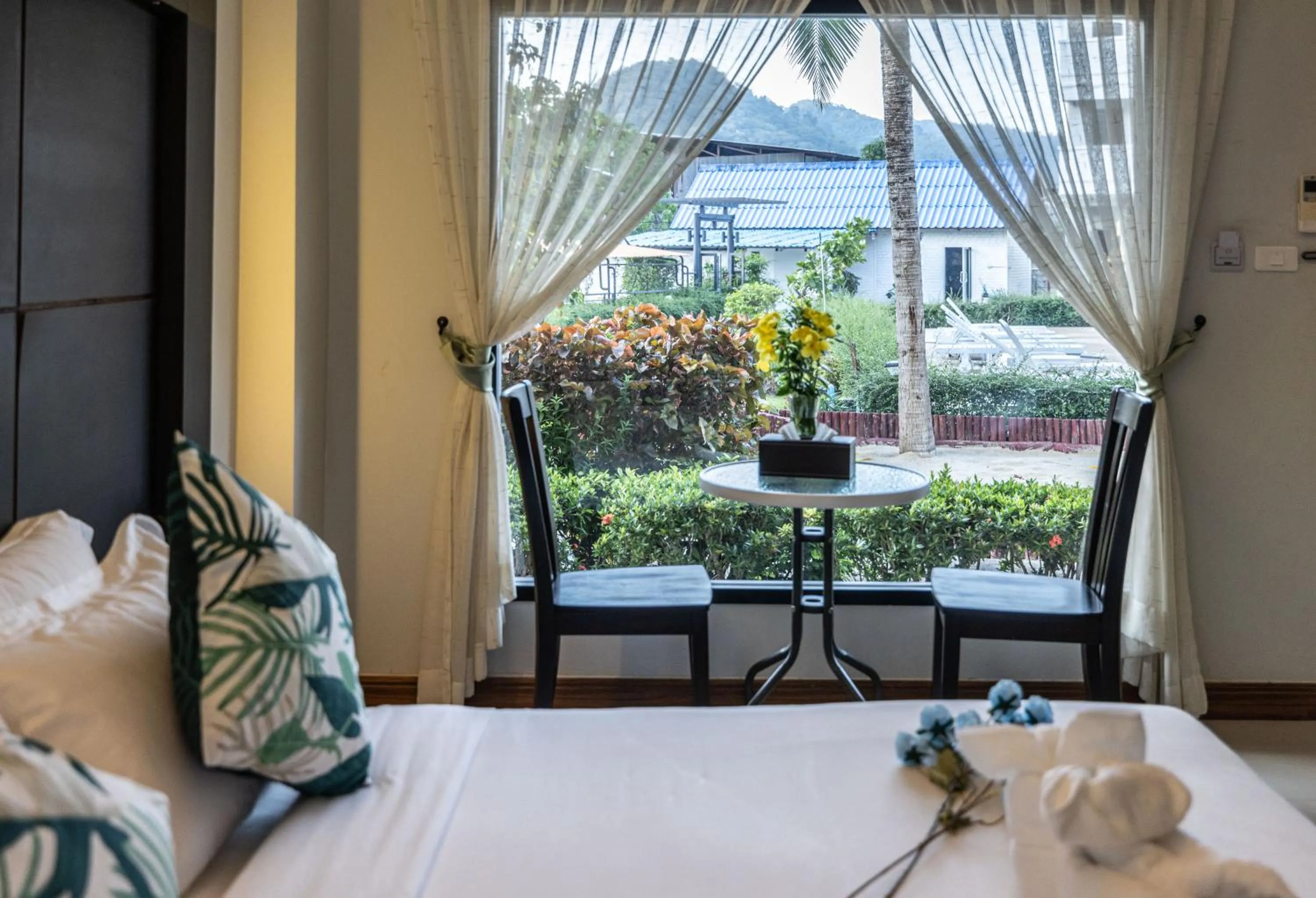 Natural landscape, Bed in Blue Carina Hotel Phuket