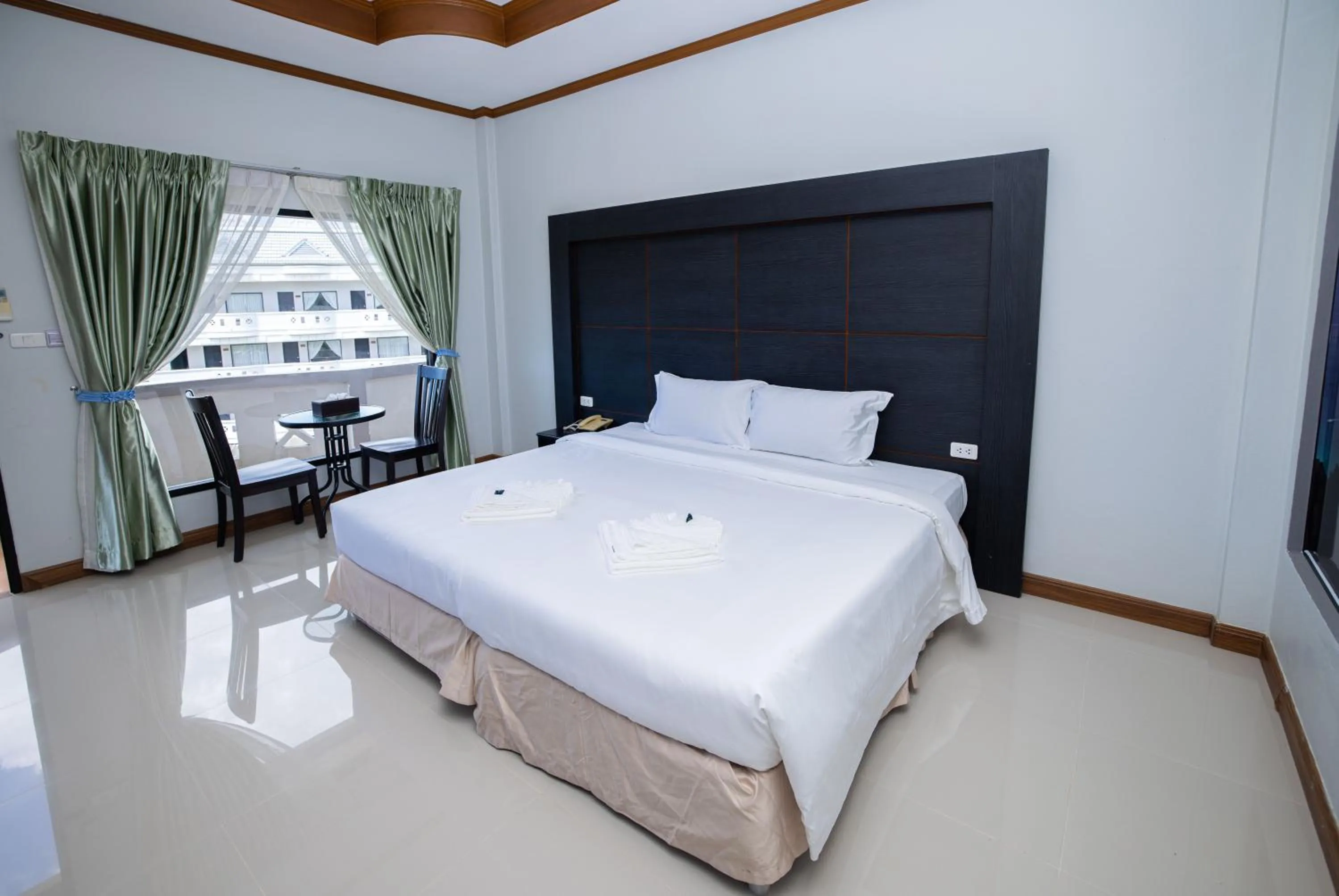 Bed in Blue Carina Hotel Phuket