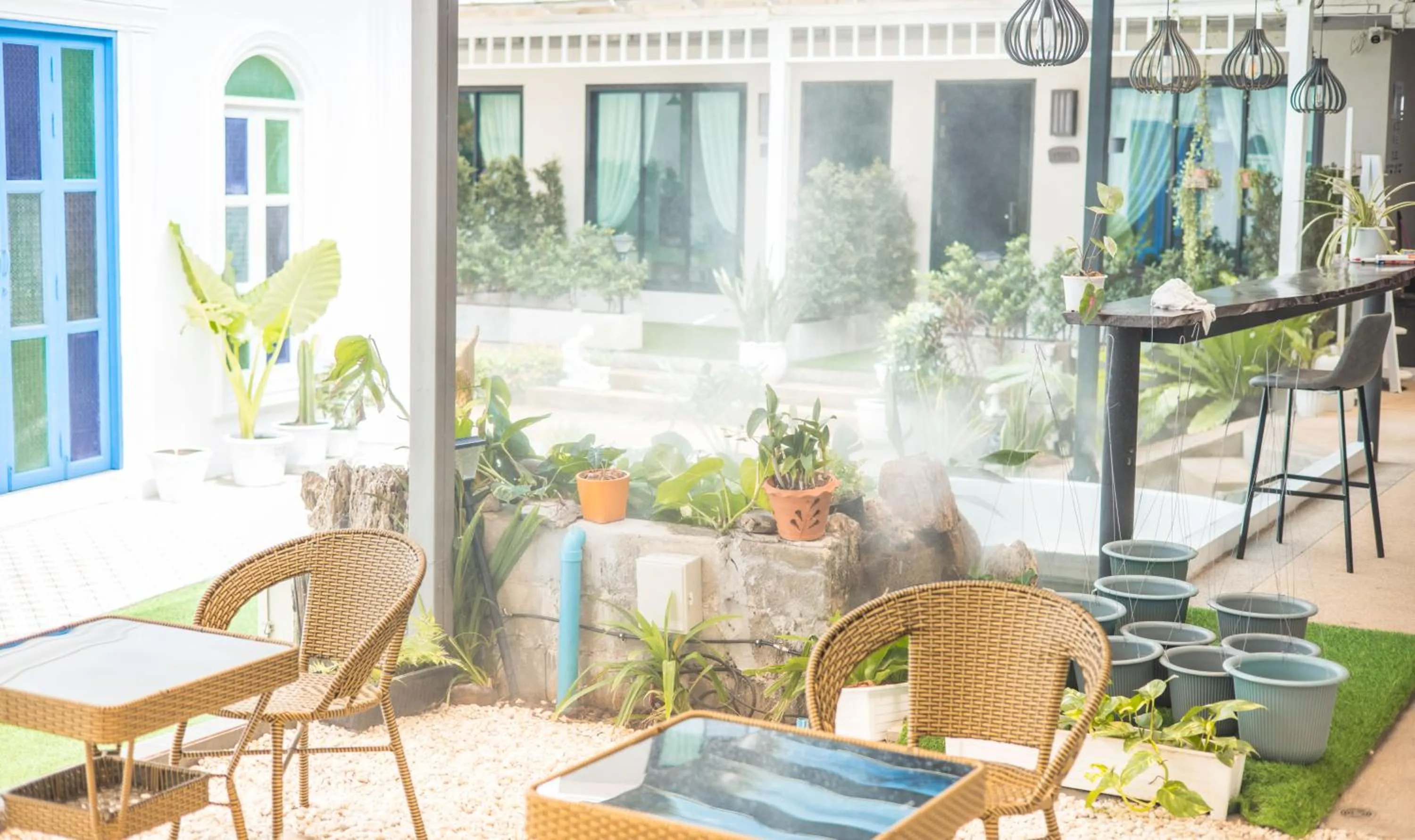 Patio in Blue Carina Hotel Phuket