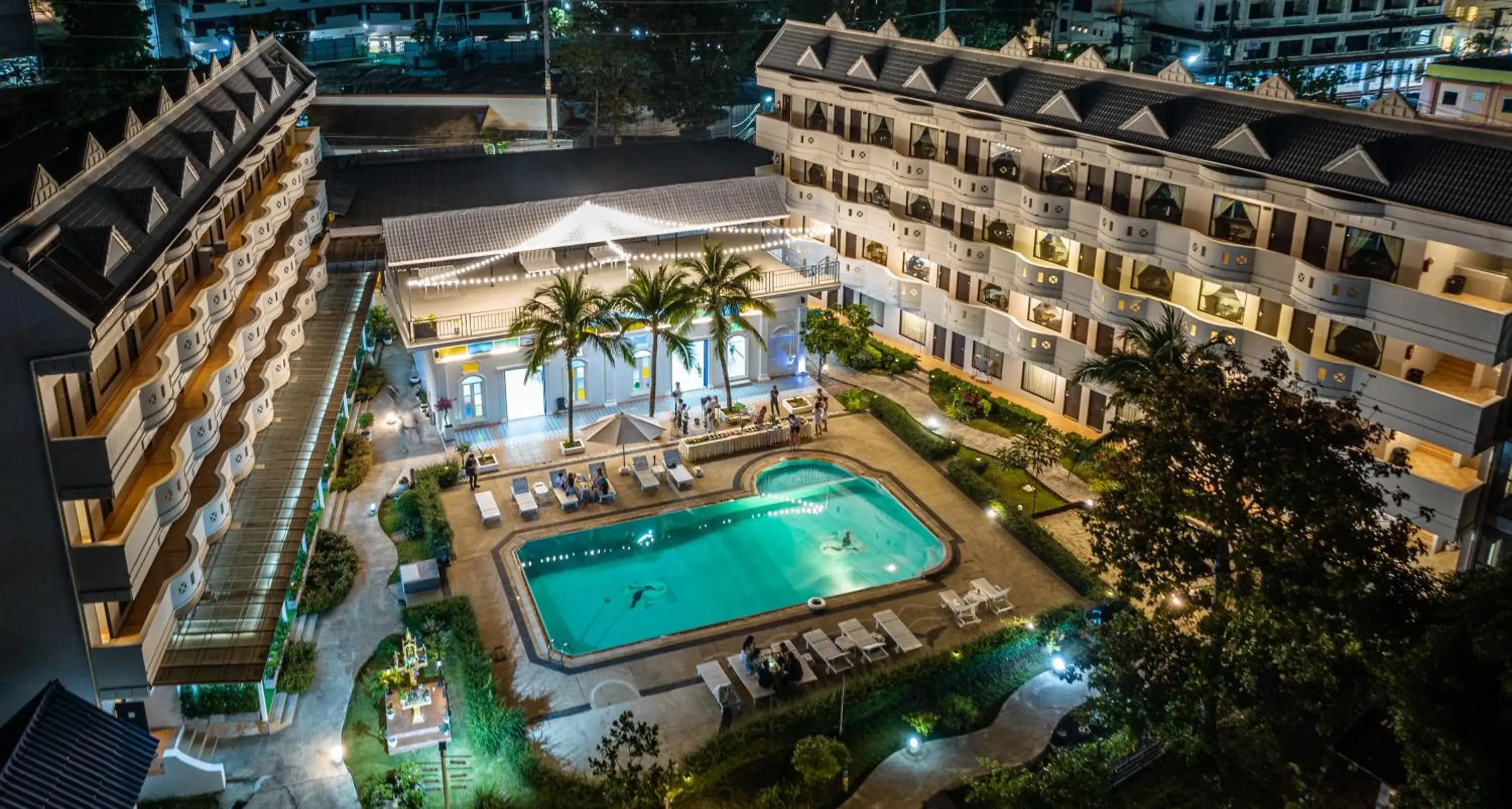 Property building in Blue Carina Hotel Phuket Property building in Blue Carina Hotel Phuket