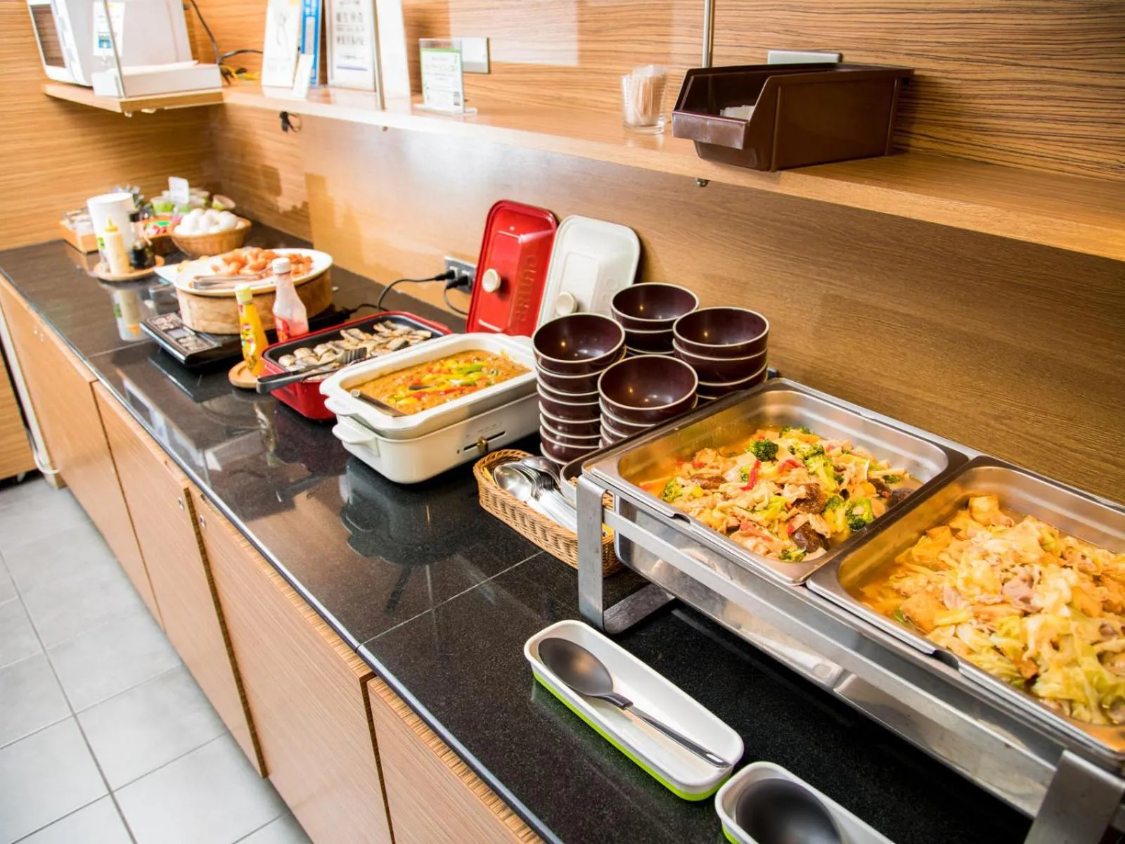 Breakfast in Super Hotel JR Fuji Station Honkan