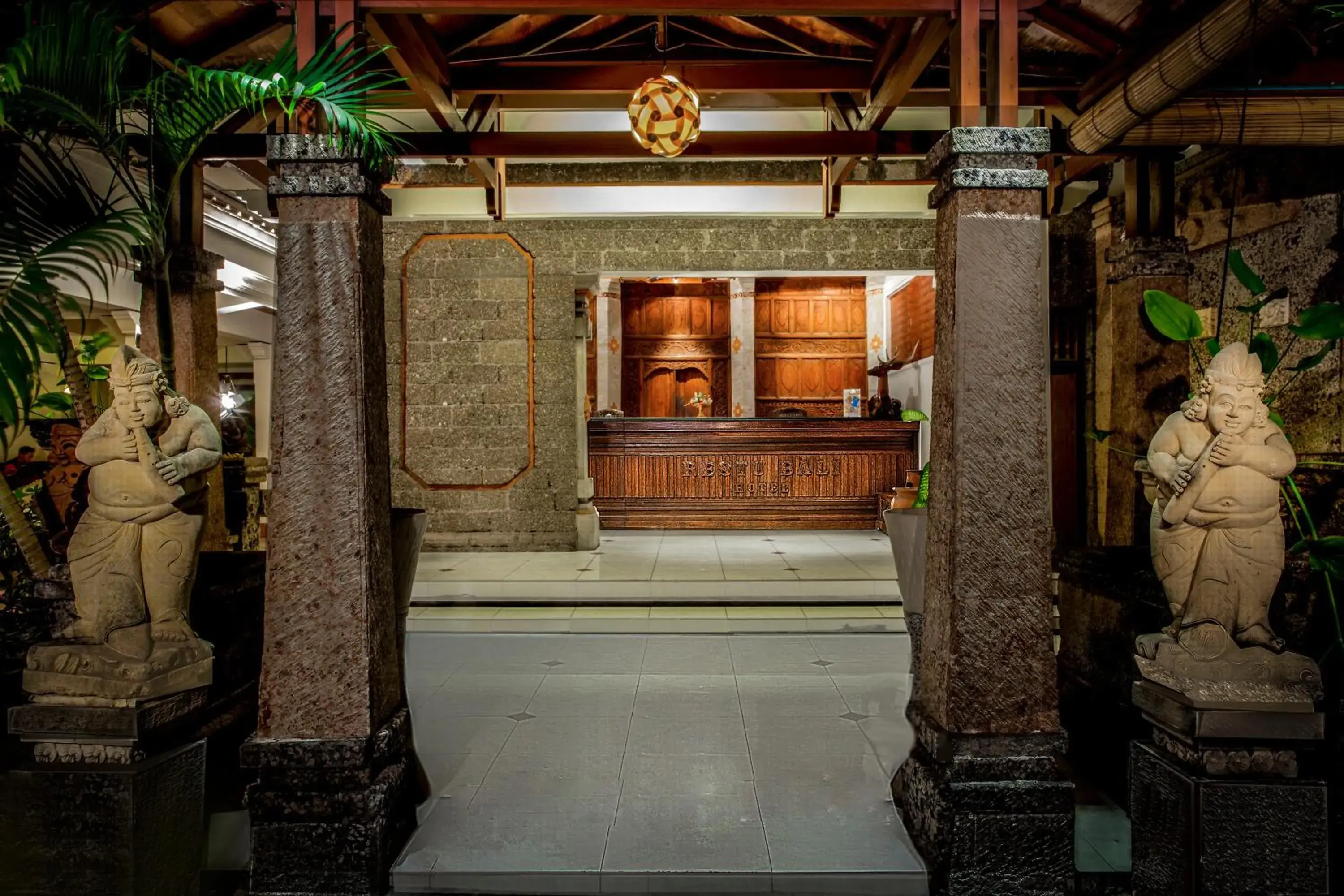 Lobby or reception in Restu Bali Hotel Lobby or reception in Restu Bali Hotel