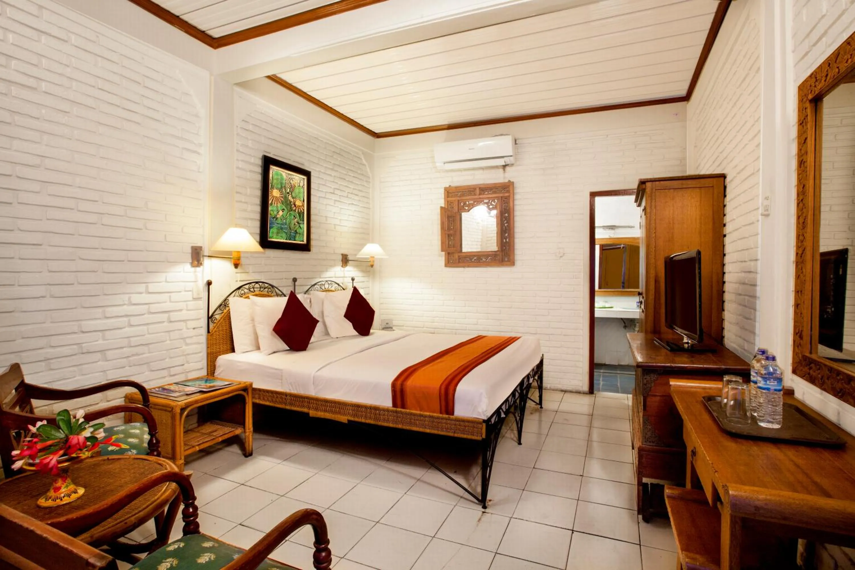 Bed in Restu Bali Hotel