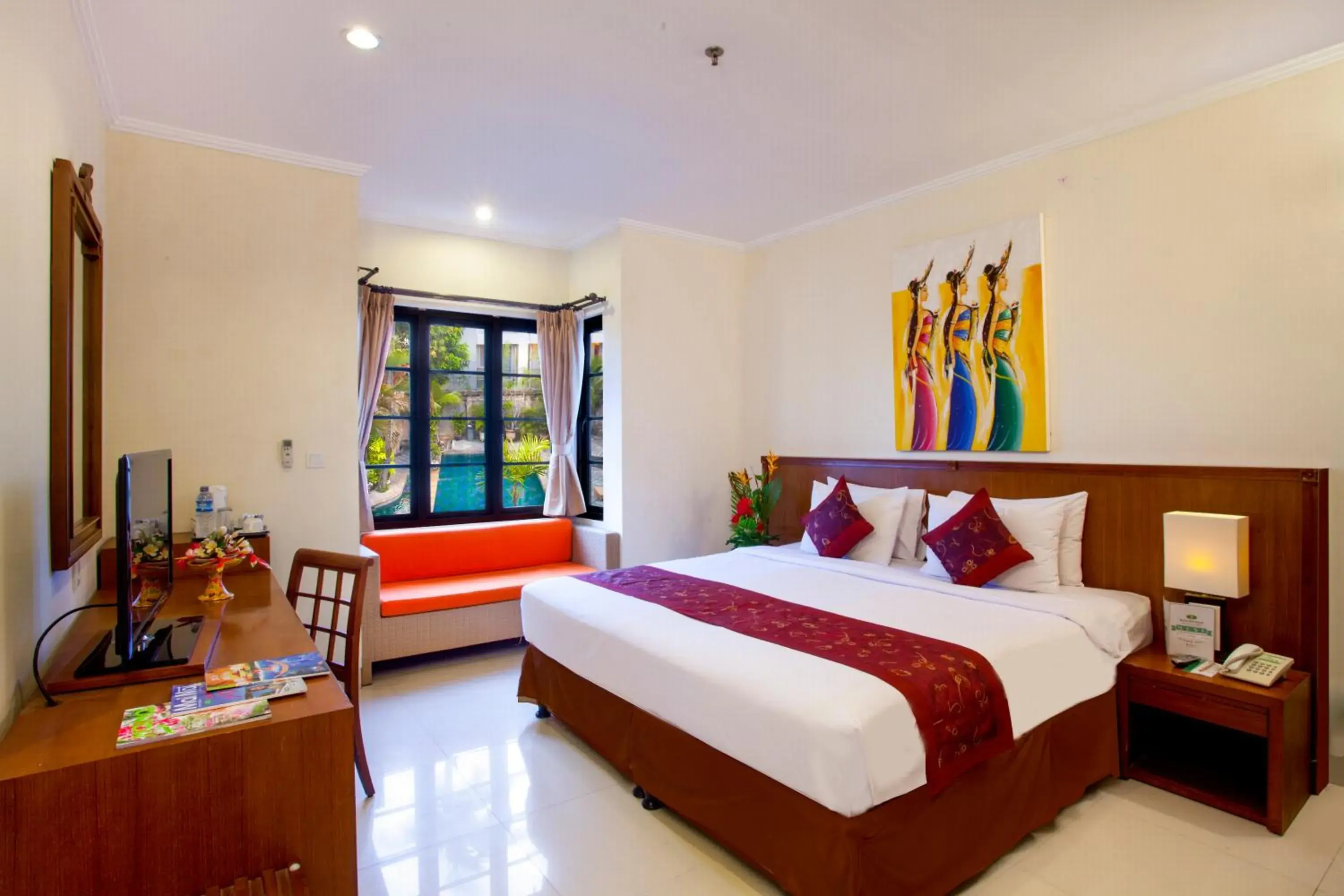 Deluxe Double or Twin Room in Restu Bali Hotel Deluxe Double or Twin Room in Restu Bali Hotel
