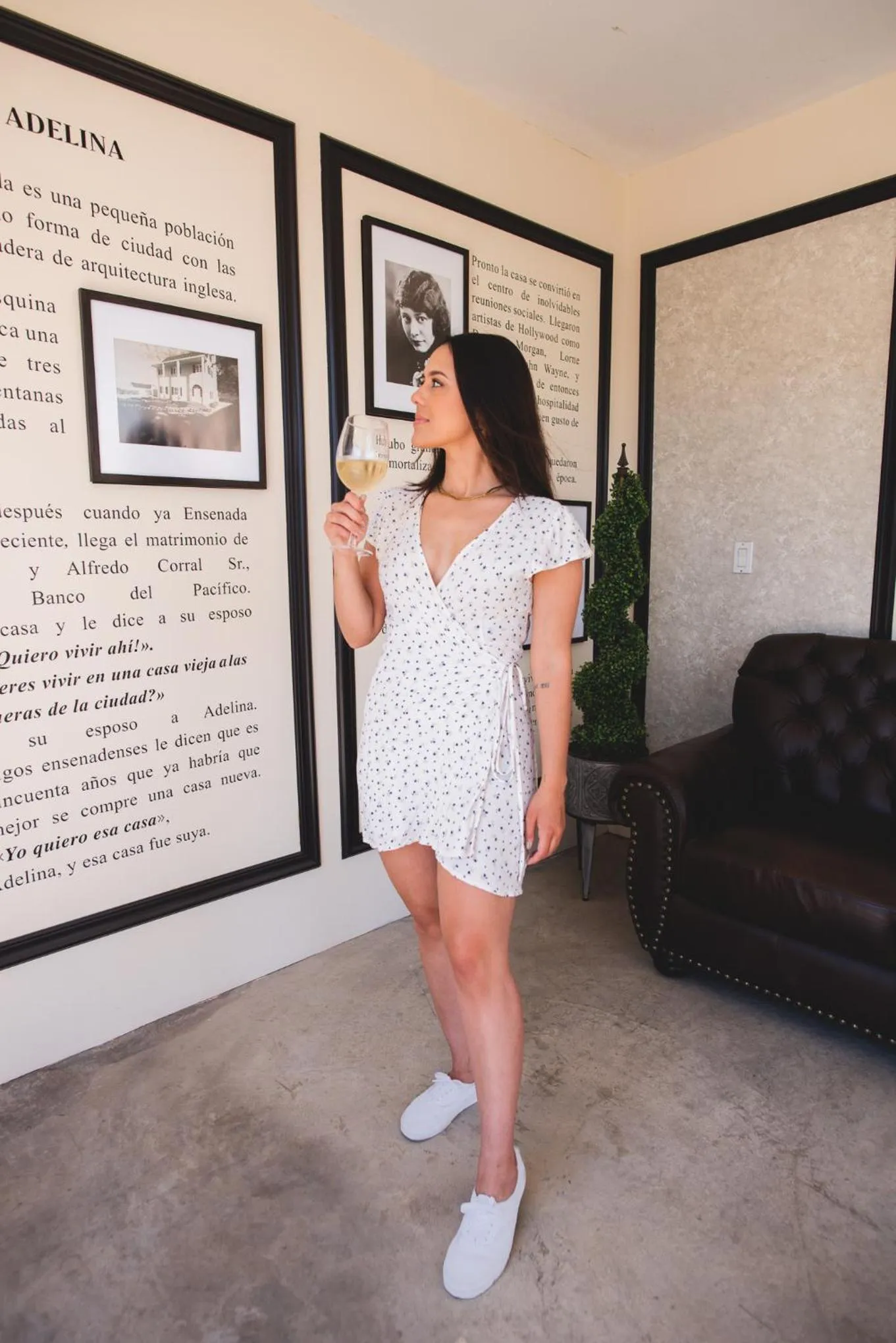 Facade/entrance in La Villa de Adelina