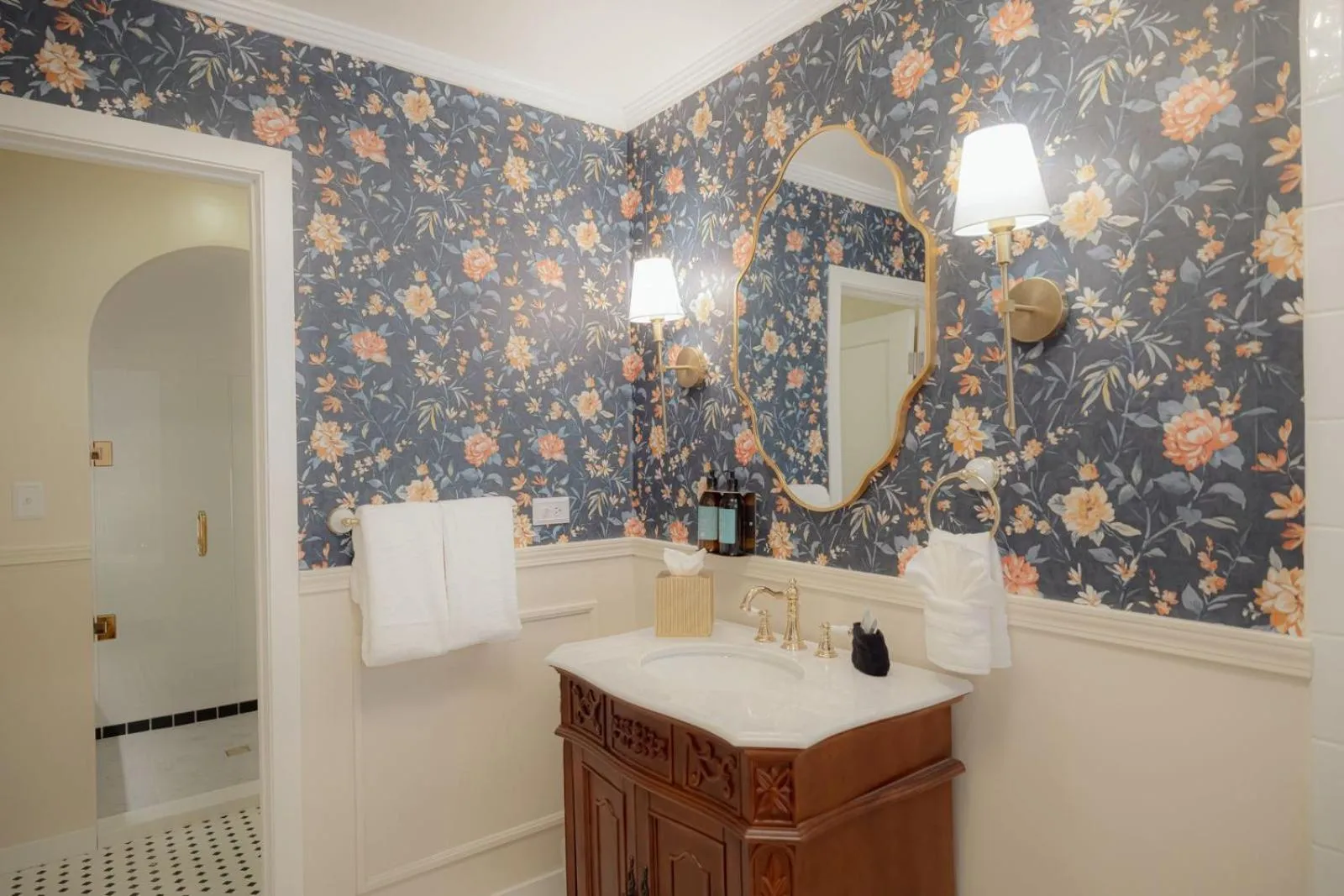 Bathroom in La Villa de Adelina