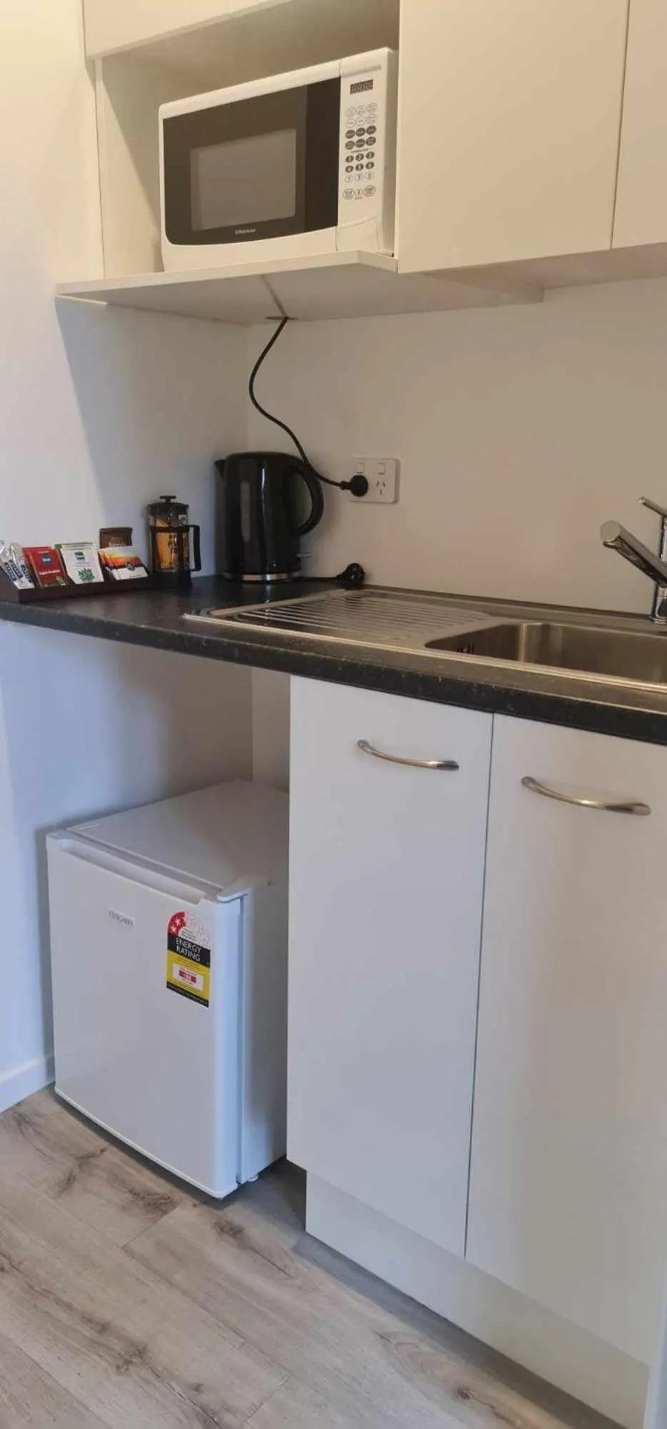 Coffee/tea facilities in Alpine Chalets